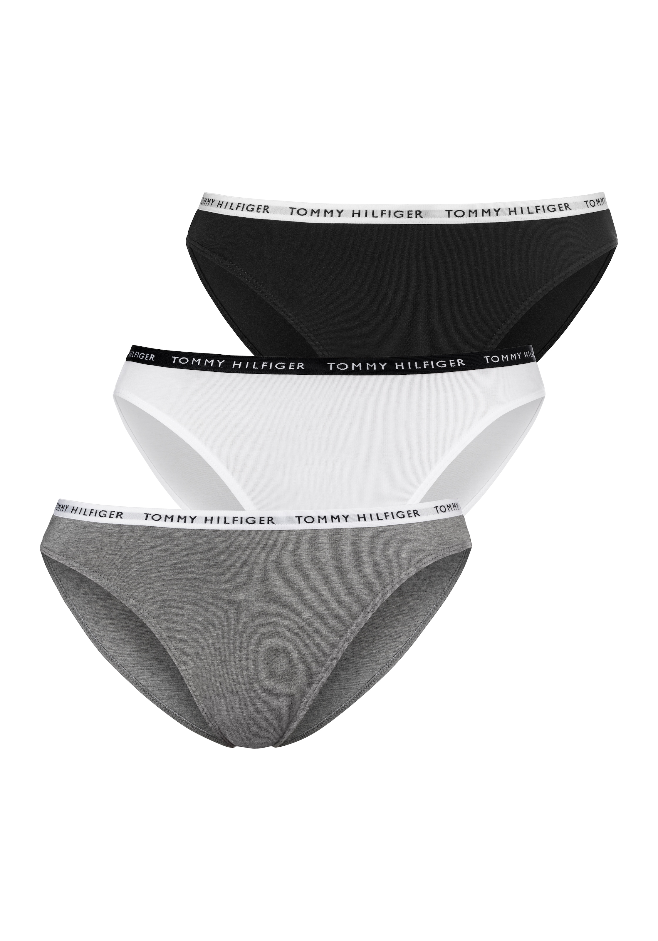 Tommy Hilfiger Underwear Bikinislip, (3 St.), mit schmalem Logobündchen