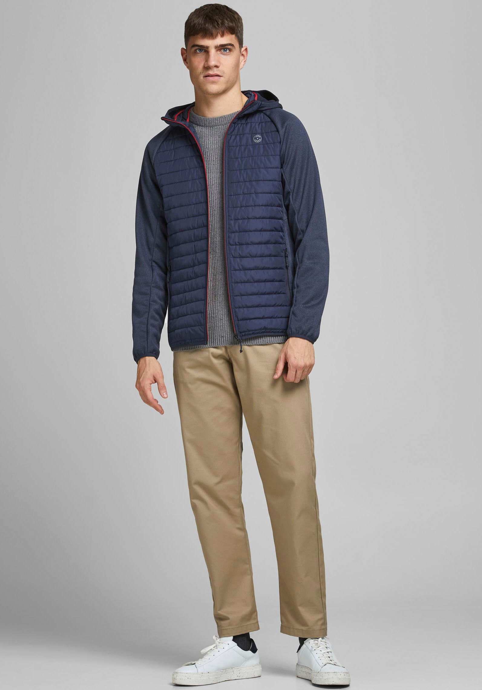 Jack & Jones Steppjacke »JJEMULTI QUILTED JACKET NOOS«, mit Kapuze