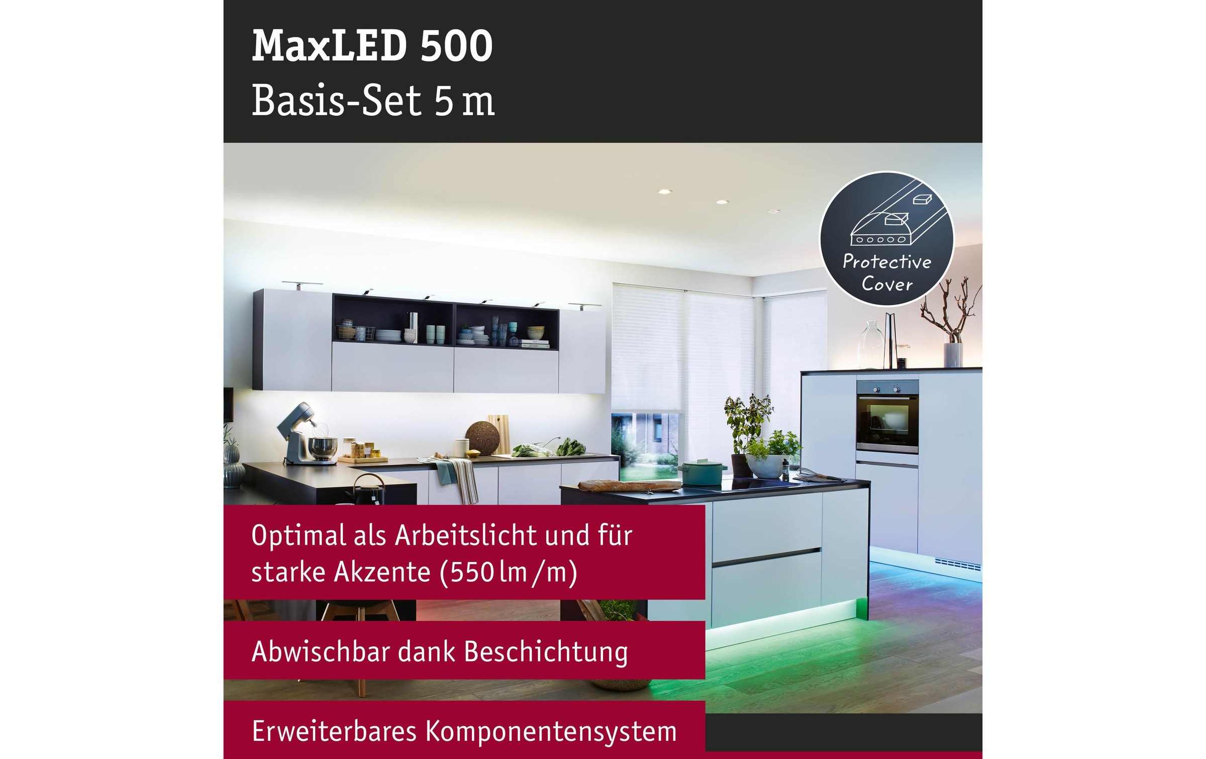 Paulmann LED-Streifen »RGBW Coated Basic Set Zigbee 3.0, 5 m«