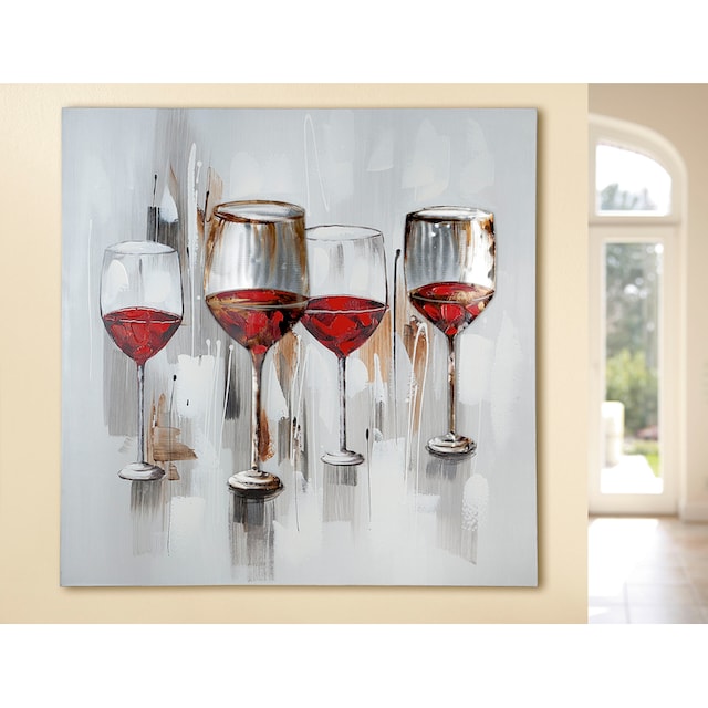 GILDE Wandbild »Hathi«, Wein, (1 St.), handbemalt online kaufen |  Jelmoli-Versand