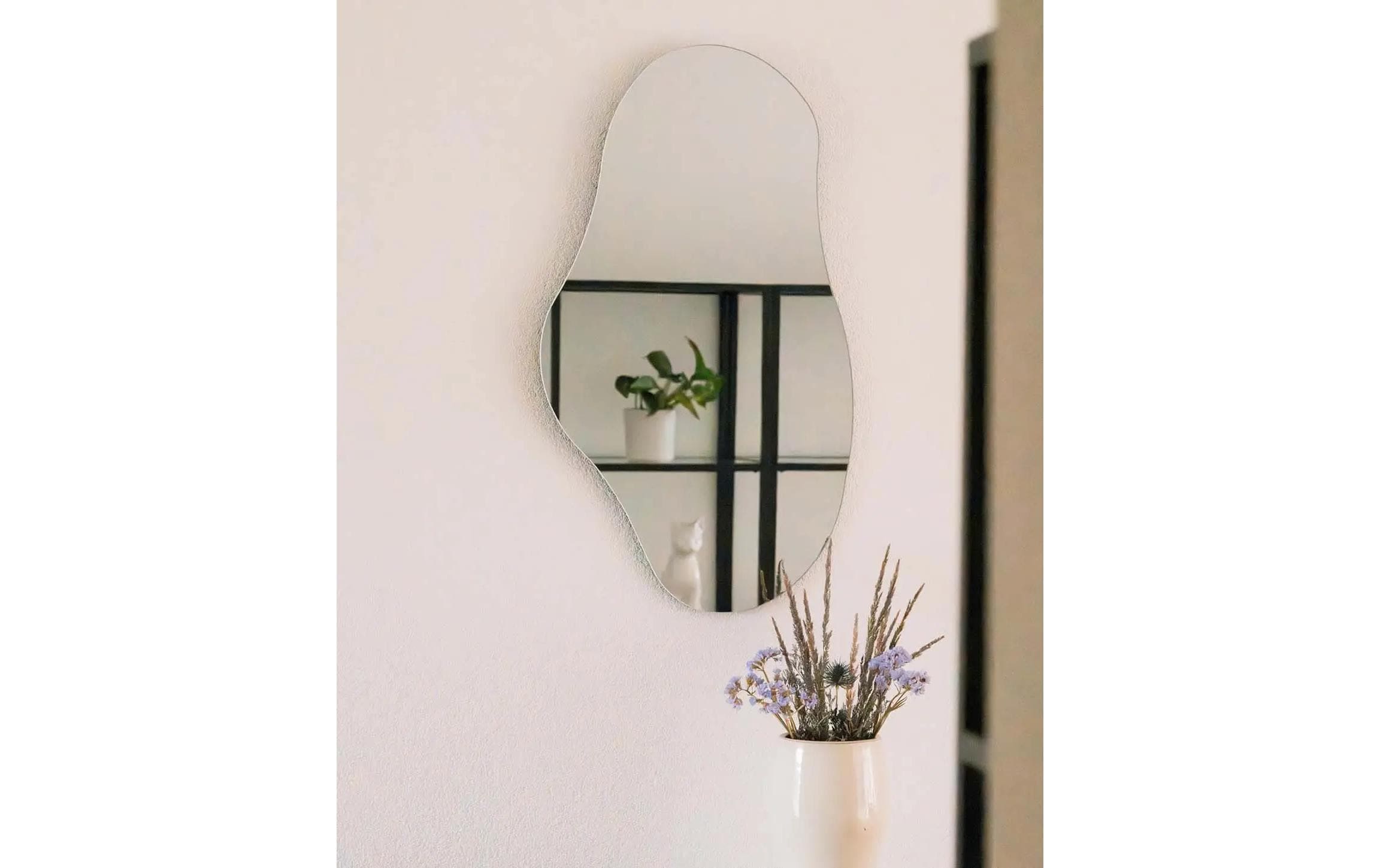 Esmée Spiegel »Wavy 44 x 80 cm Silberfarben«