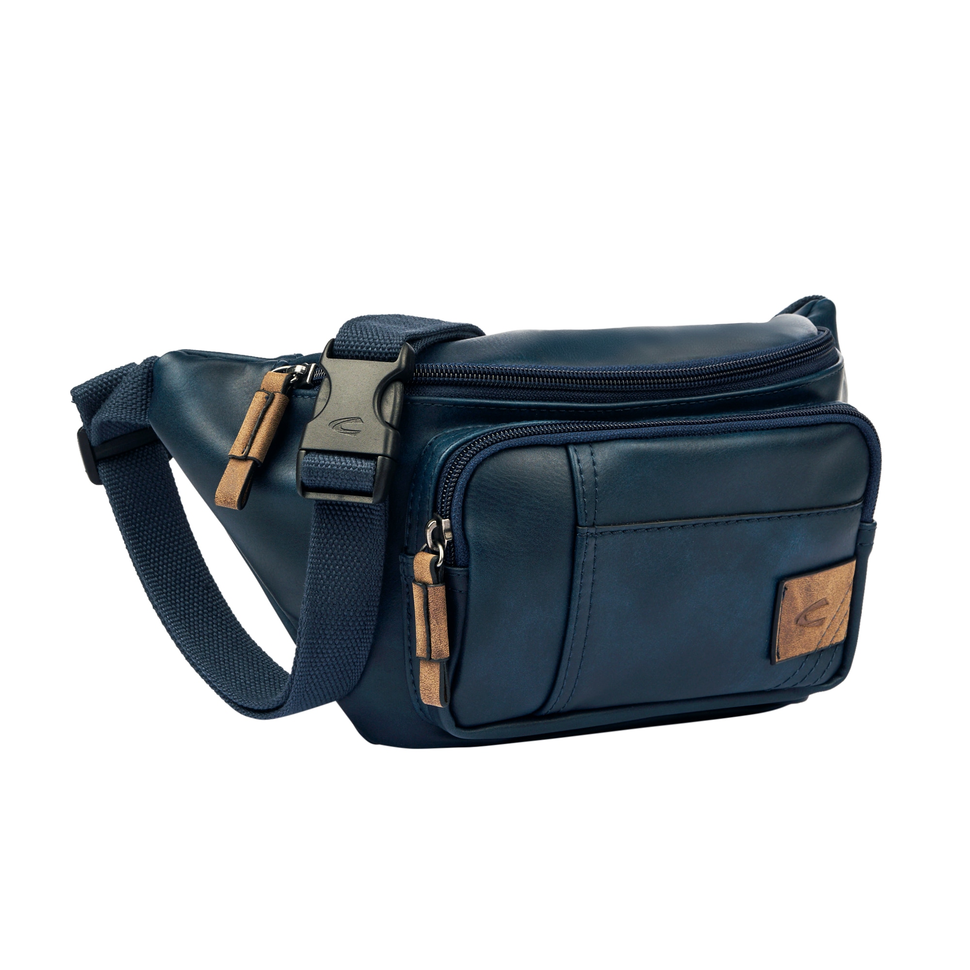 camel active Bauchtasche "Laos" Unisex Gürteltasche, Crossbody-Bag mit praktischen Details