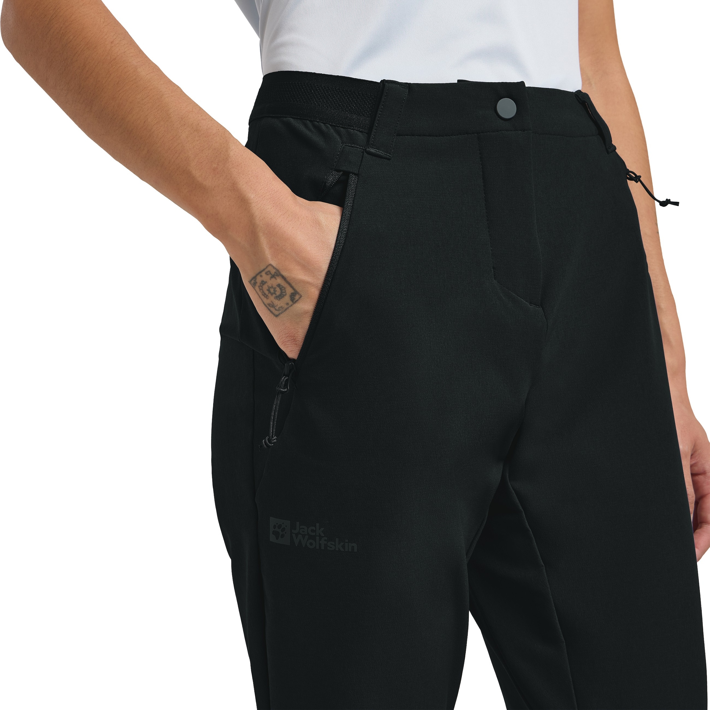 Jack Wolfskin Softshellhose »GEIGELSTEIN SLIM PANTS W«