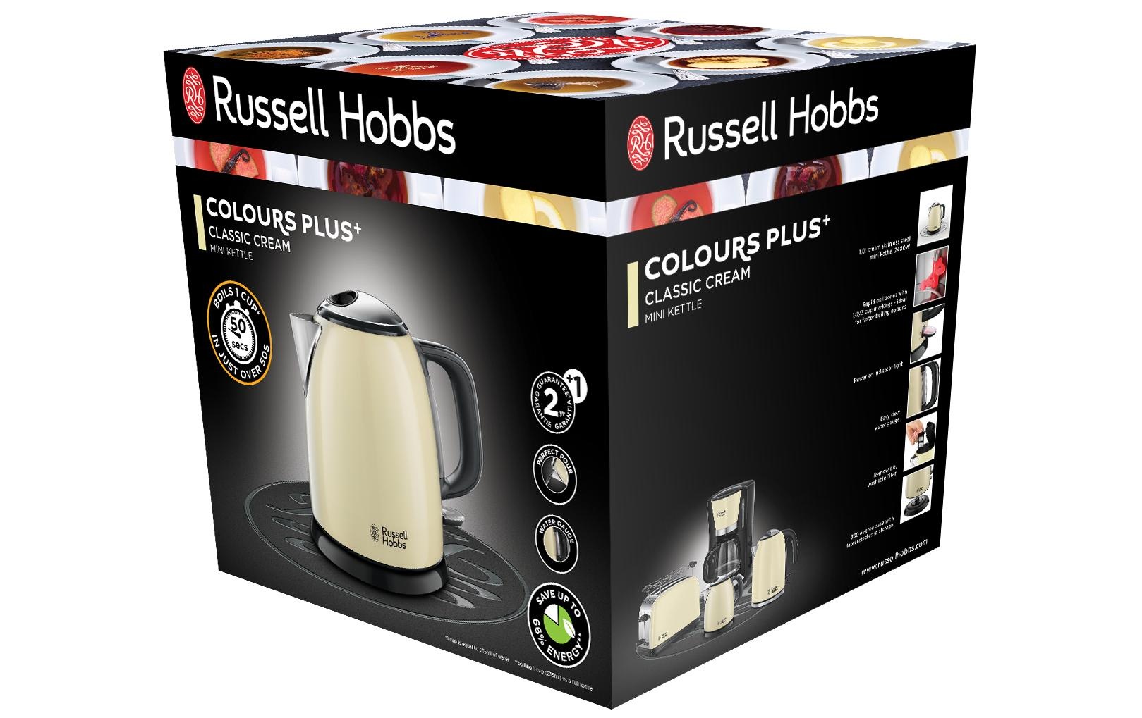 RUSSELL HOBBS Wasserkocher »24994-70 Colours Plus«, 1 l, 2400 W