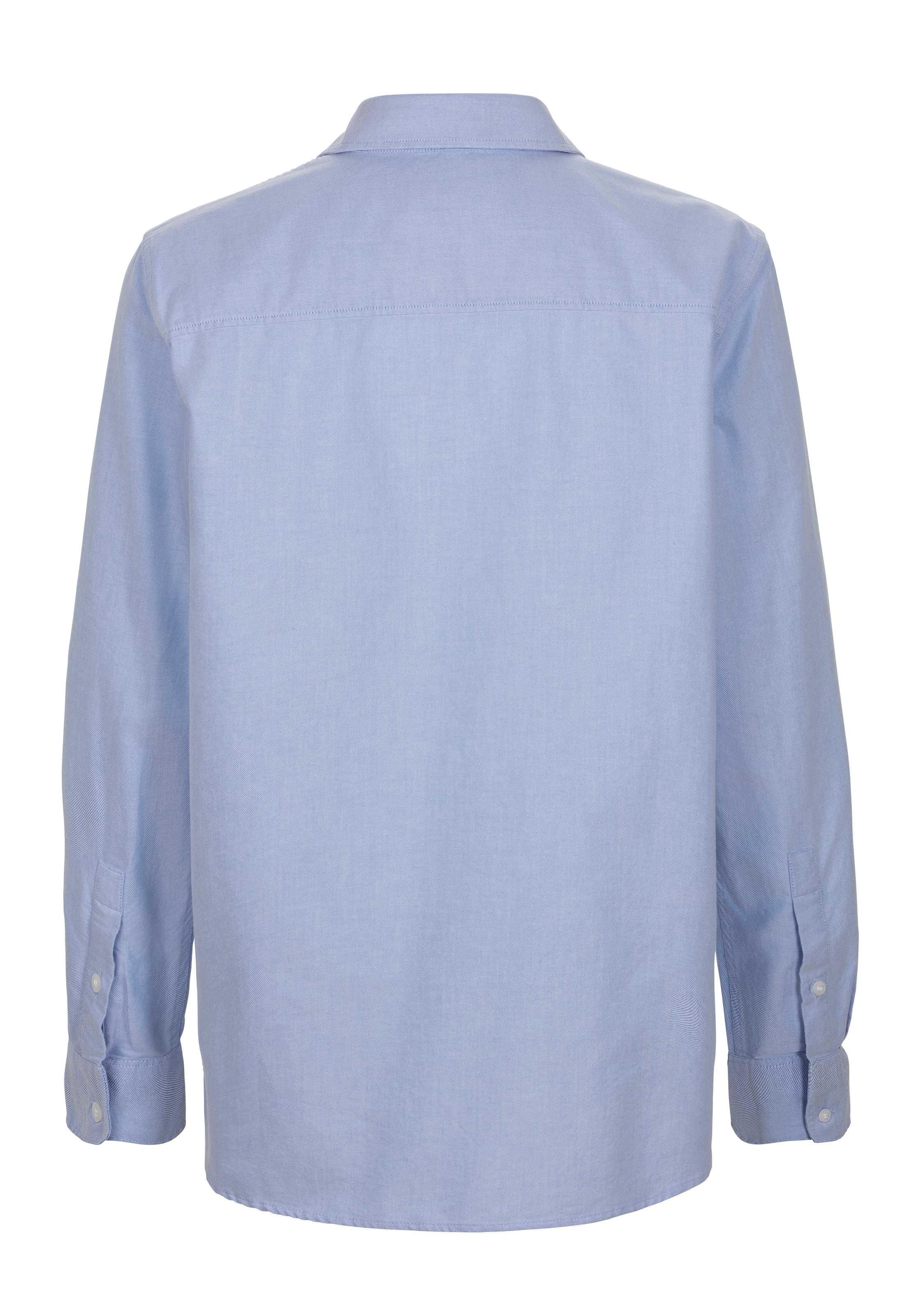 Tommy Hilfiger Hemdbluse »OXFORD RELAXED FIT SHIRT mit Hemdblusenkragen und Stickerei«, mit Streifen
