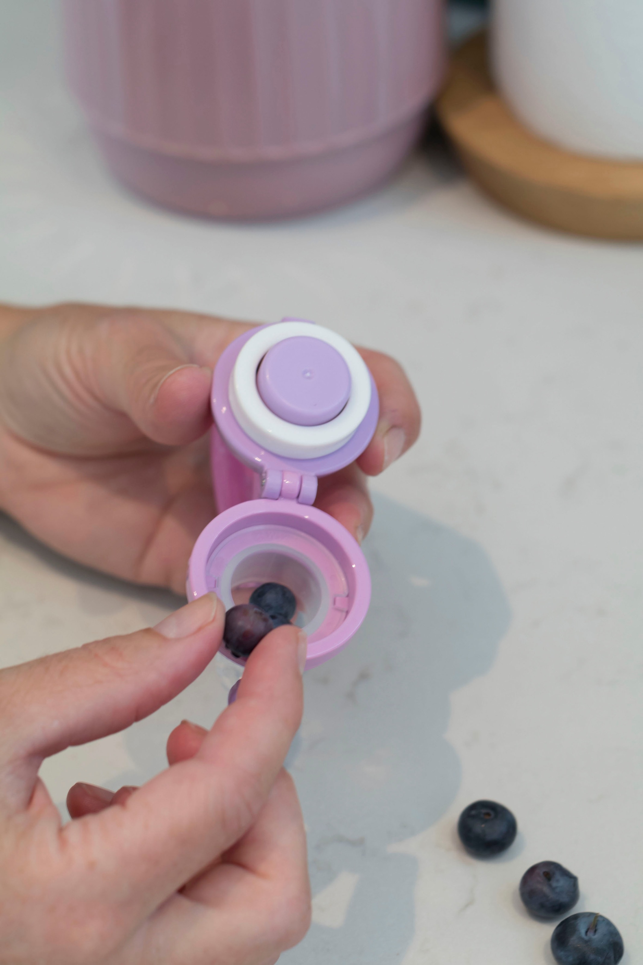 Nuby Schnuller »Frucht- und Frischkostsauger, pink«