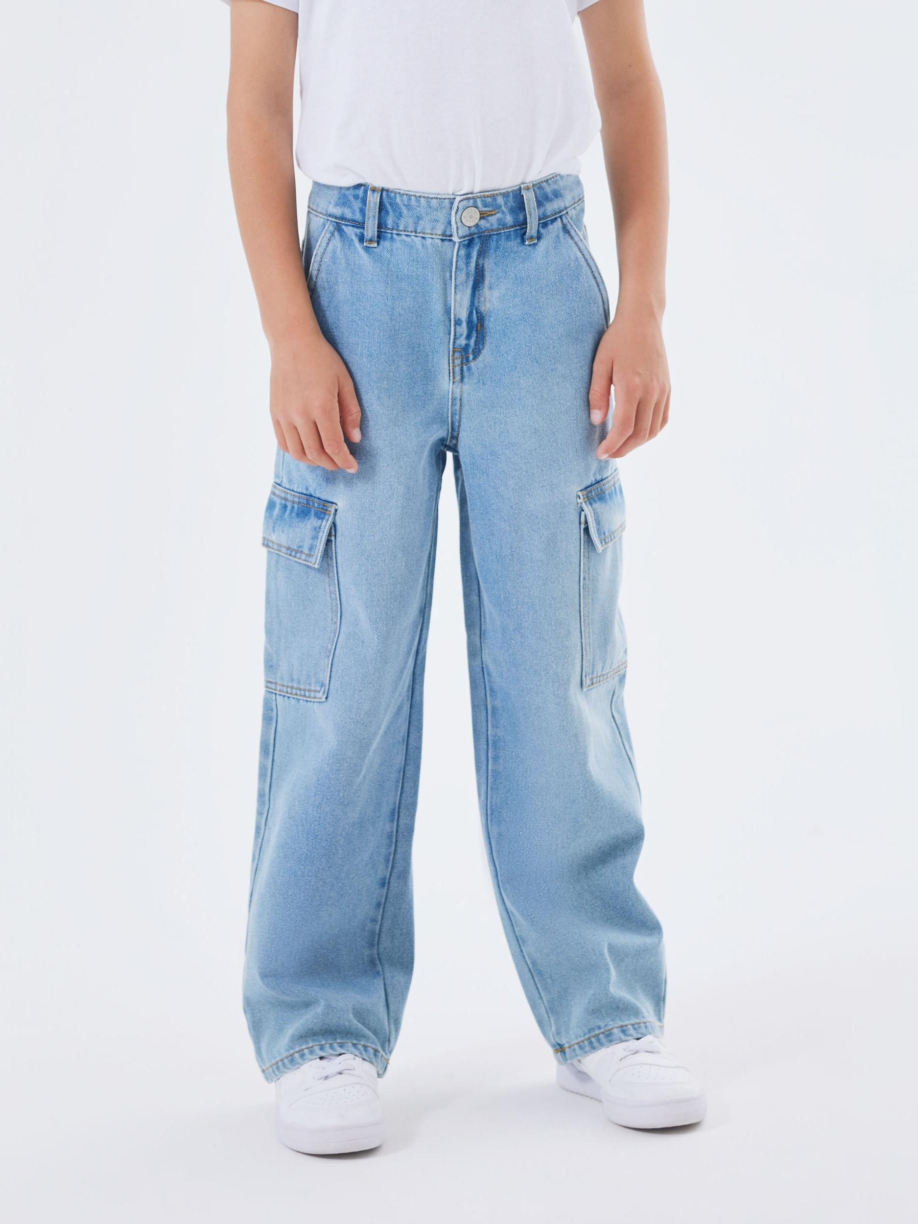 Name It Weite Jeans »NKFROSE HW WIDE CARGO JEANS 6190-BS NOOS«