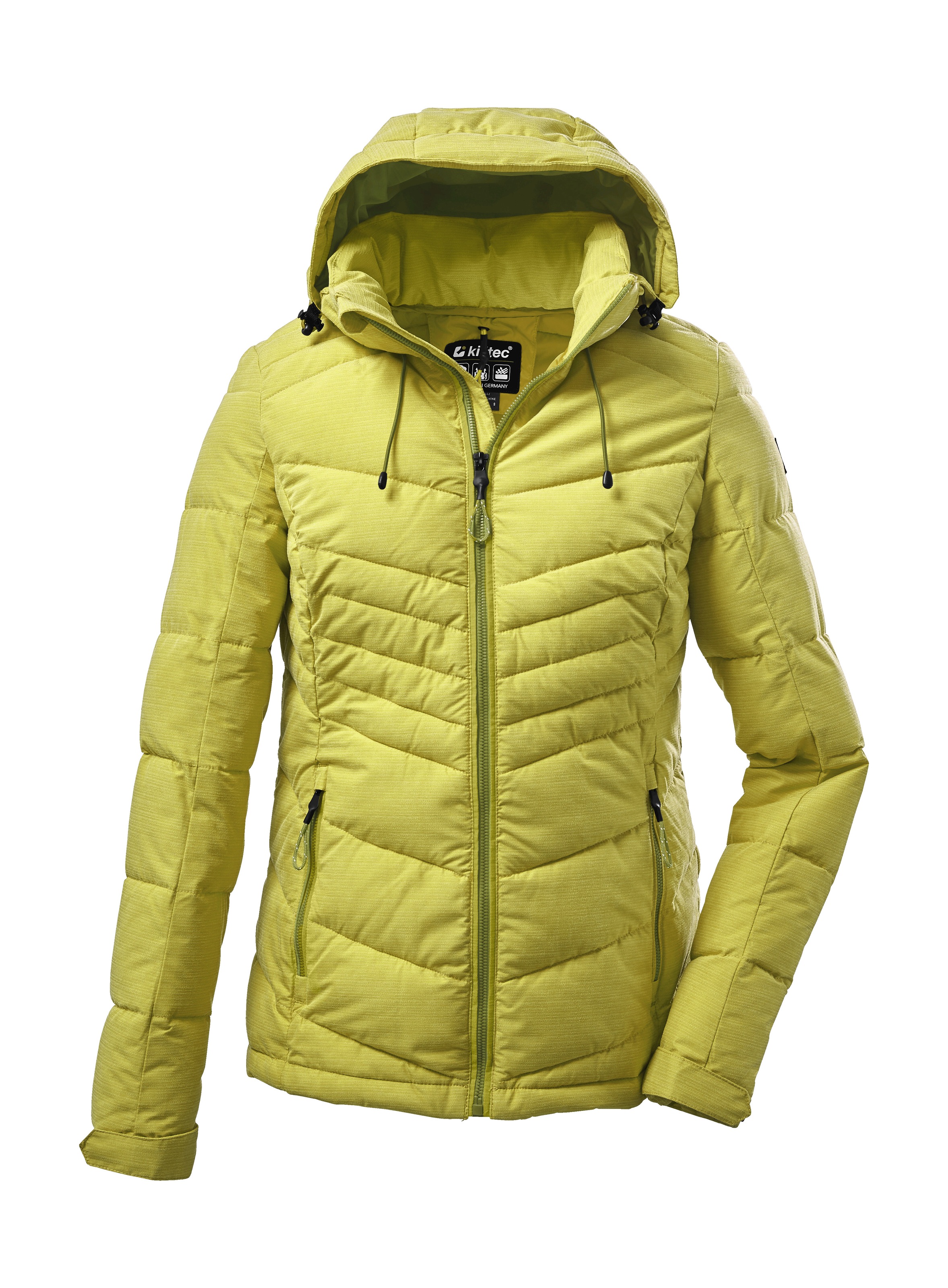 Killtec Steppjacke »KOW 149 WMN QLTD JCKT« Wasser- und windabweisend, atmungsaktiv, abnehmbare Kapuze
