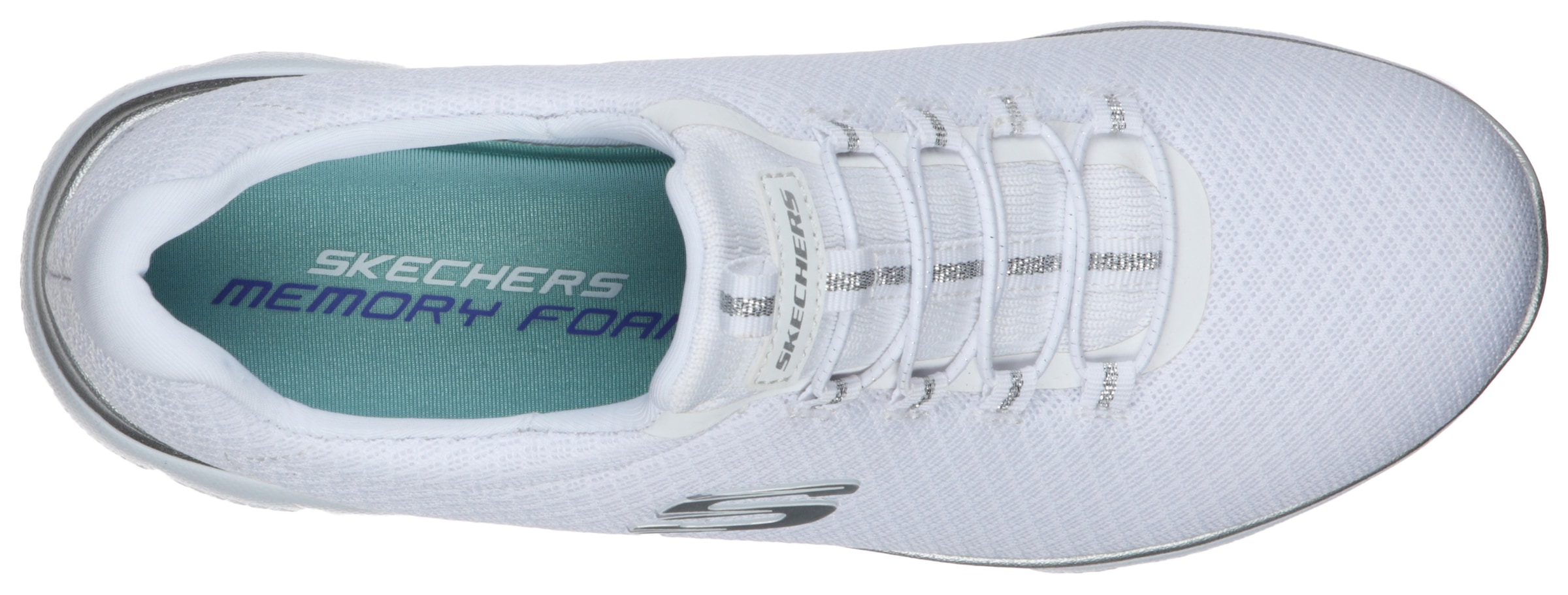 Skechers Slip-On Sneaker »SUMMITS«, Freizeitschuh, Komfortschuh mit stossdämpfender Zwischensohle