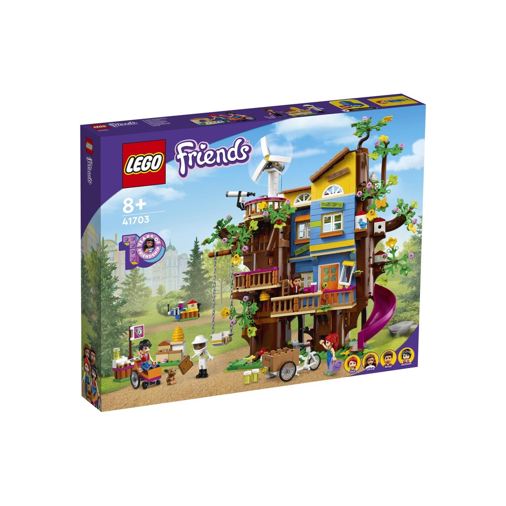 LEGO® Spielbausteine »Freundschaftsbaumhaus«, (1114 St.)