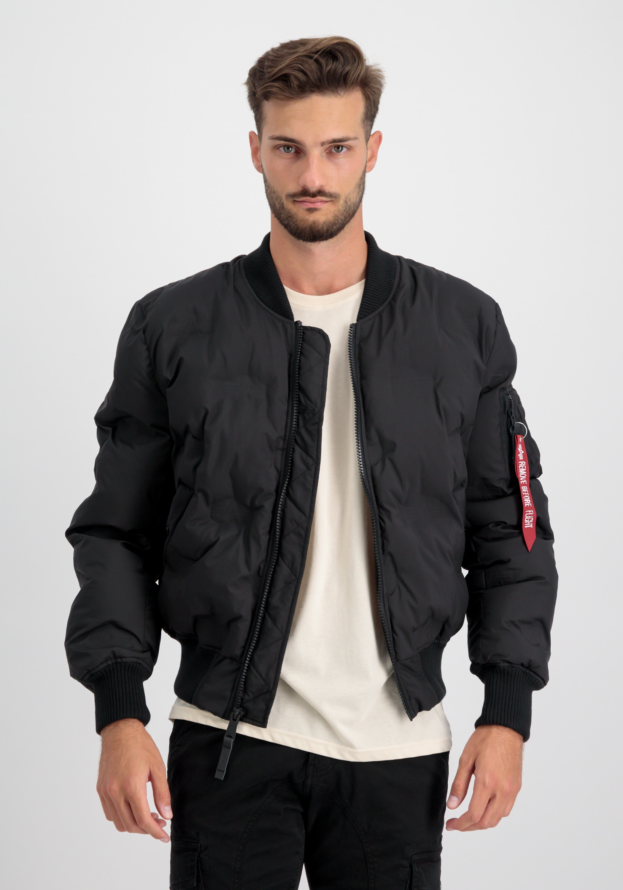 Alpha Industries Winterjacke »MA-1 Emb. Logo Puffer«