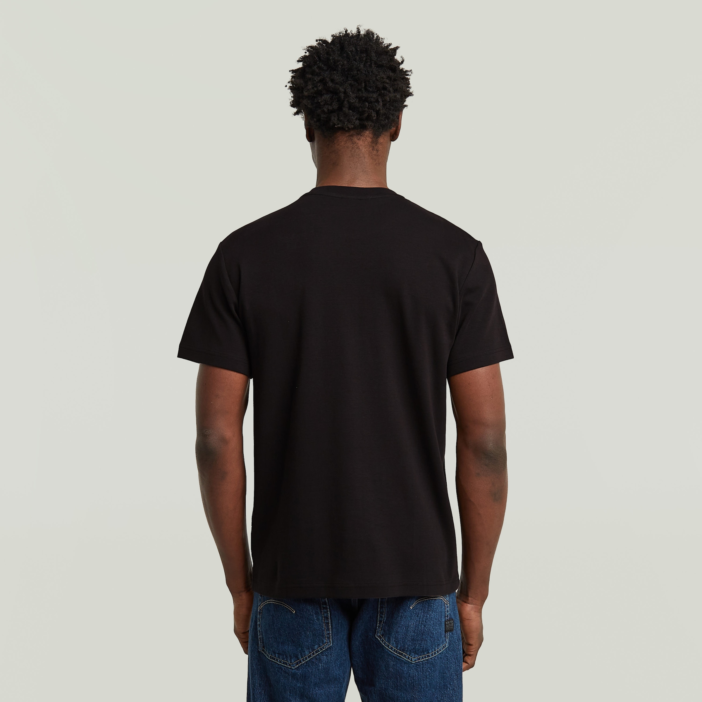 G-STAR T-Shirt »Script«, mit Rundhals, aus Baumwolle
