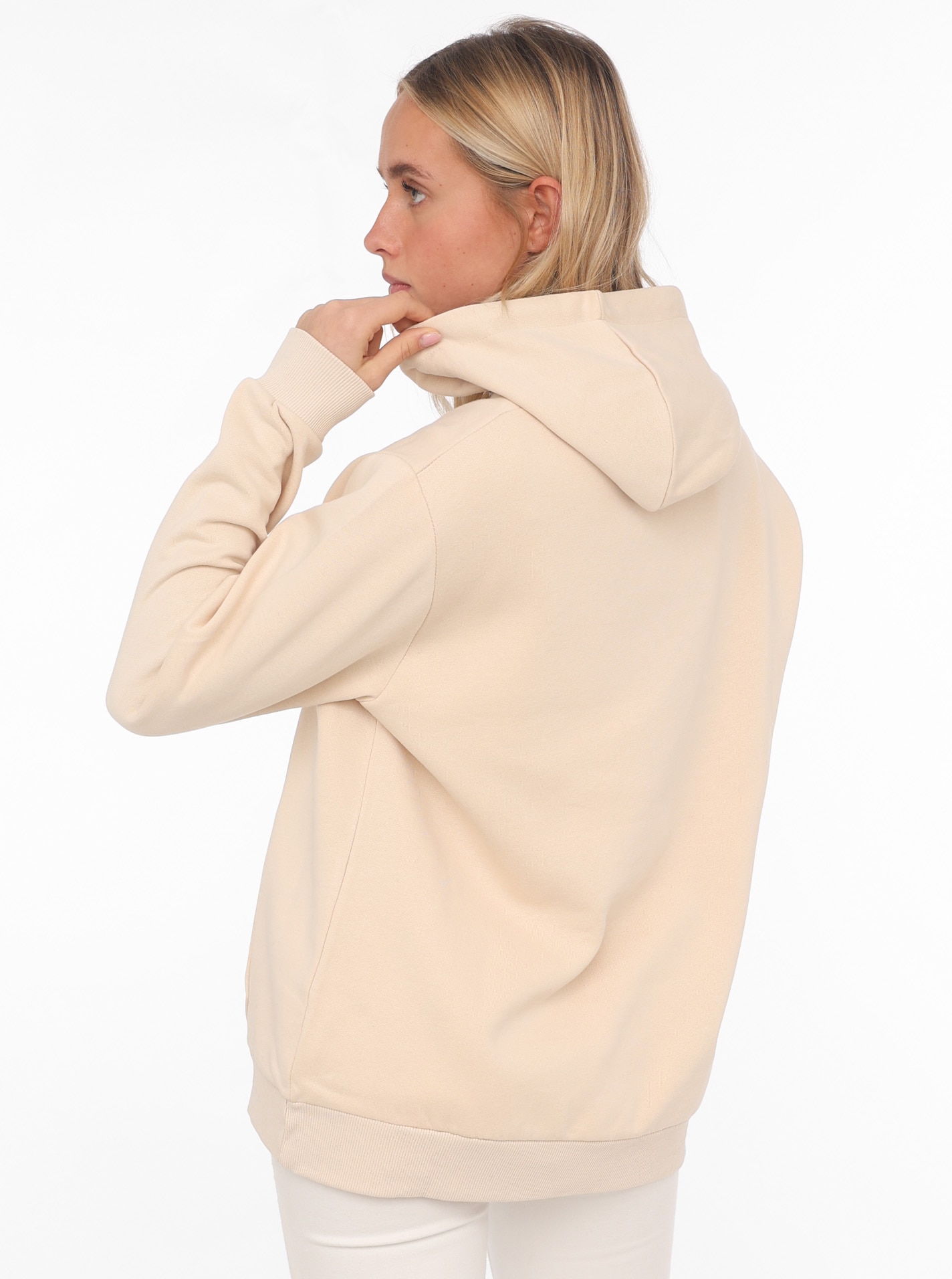 Zwillingsherz Hoodie »Hoodie "Wild Free"«, mit Pailletten, Kordel und Innenseite der Kapuze im -Look