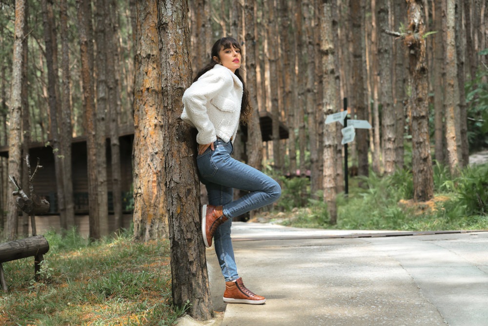 Remonte Schnürboots, Plateau, Schnürstiefelette, Boots in Crash-Optik