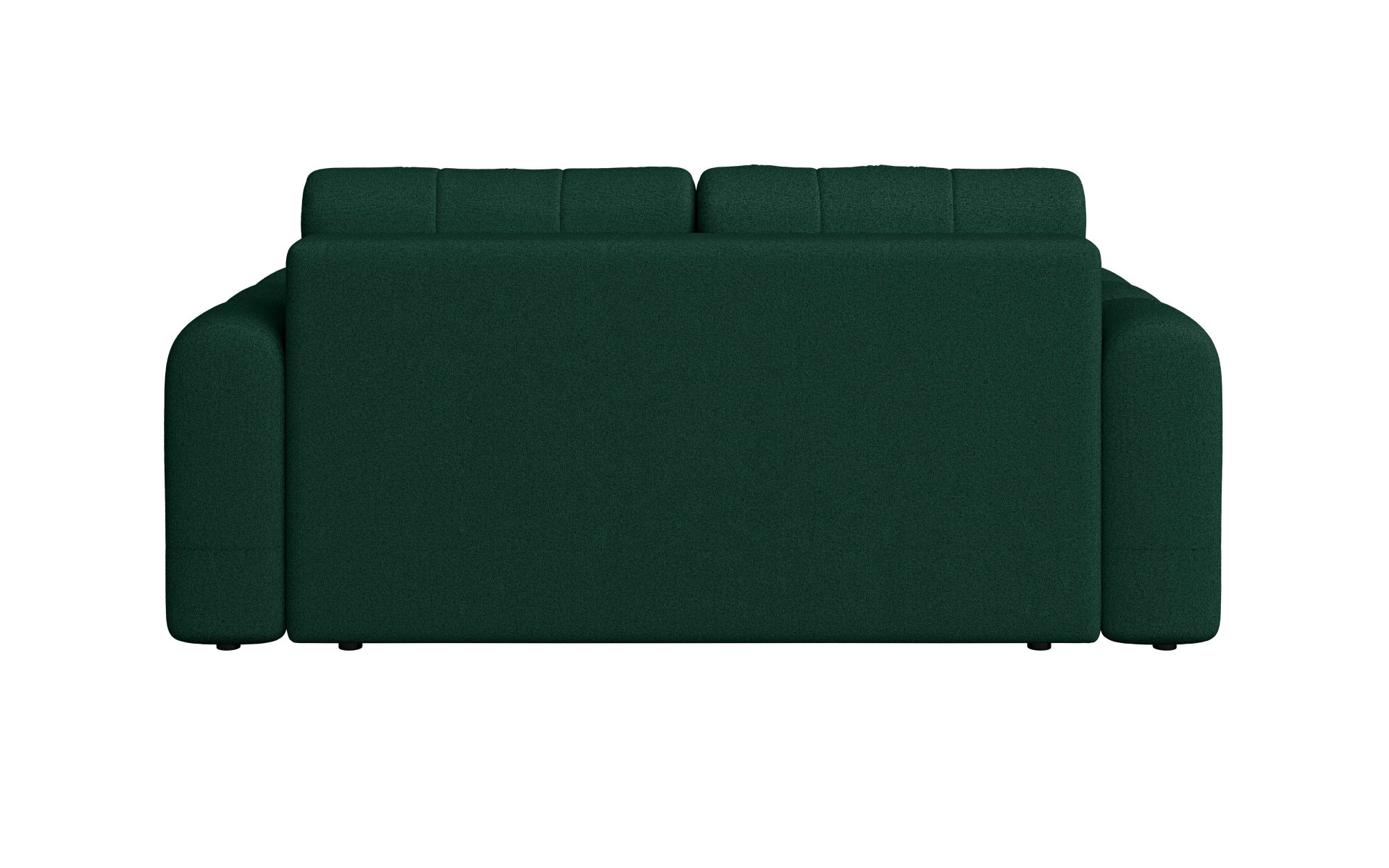 INOSIGN 2-Sitzer »Manilla, trendige Steppung, 2 Rückenkissen, B/T/H 195/107/91 cm«, mit Wellenunterfederung, in verschiedenen Materialien und Farben