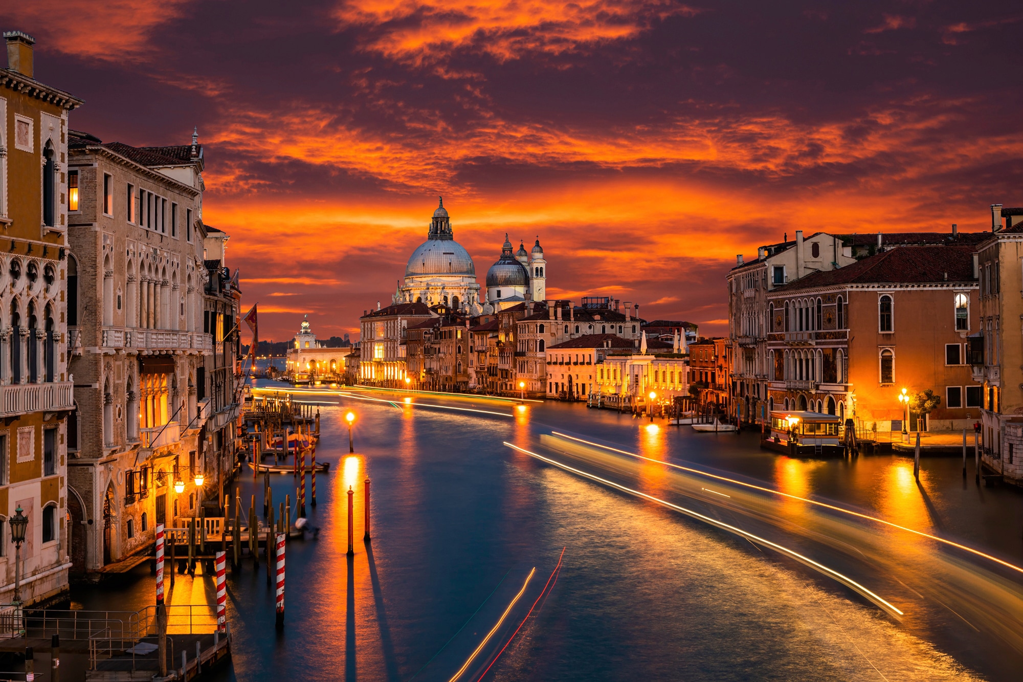 Papermoon Fototapete "VENEDIG-CANAL GRANDE BASILICA SANTA MARIA DELLA SALUTE"