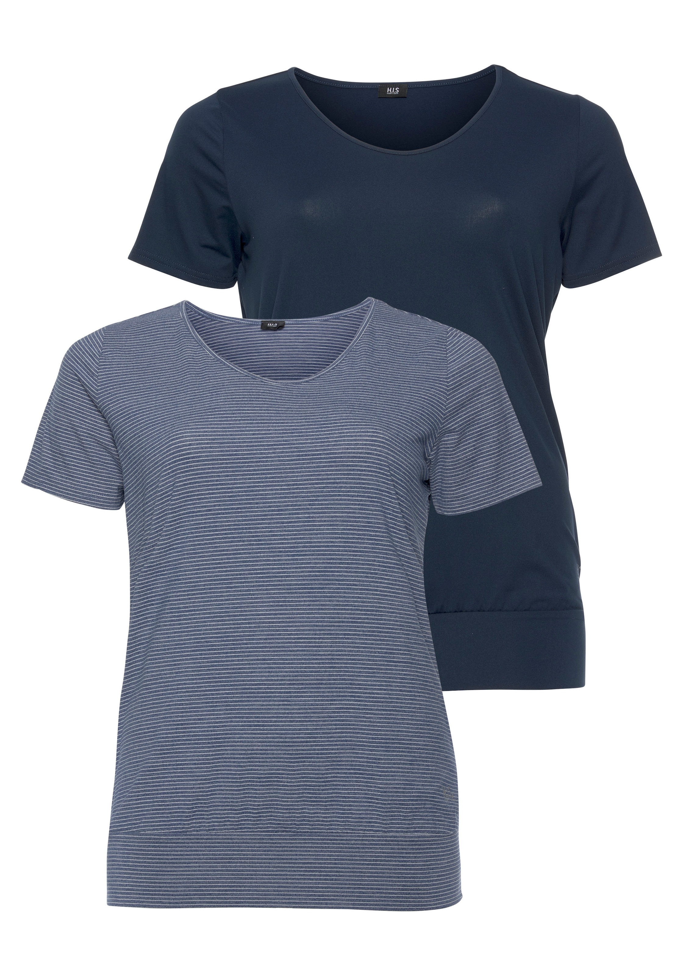 Schweiz shoppen Jelmoli-Versand T-Shirt, H.I.S 2er-Pack), (Spar-Set, Grössen online Grosse bei