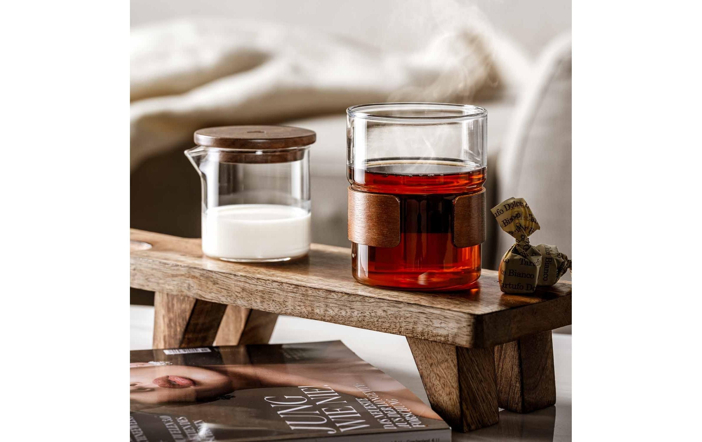 LEONARDO Cappuccinotasse »Novo Legno 430 ml, 2 Stück«