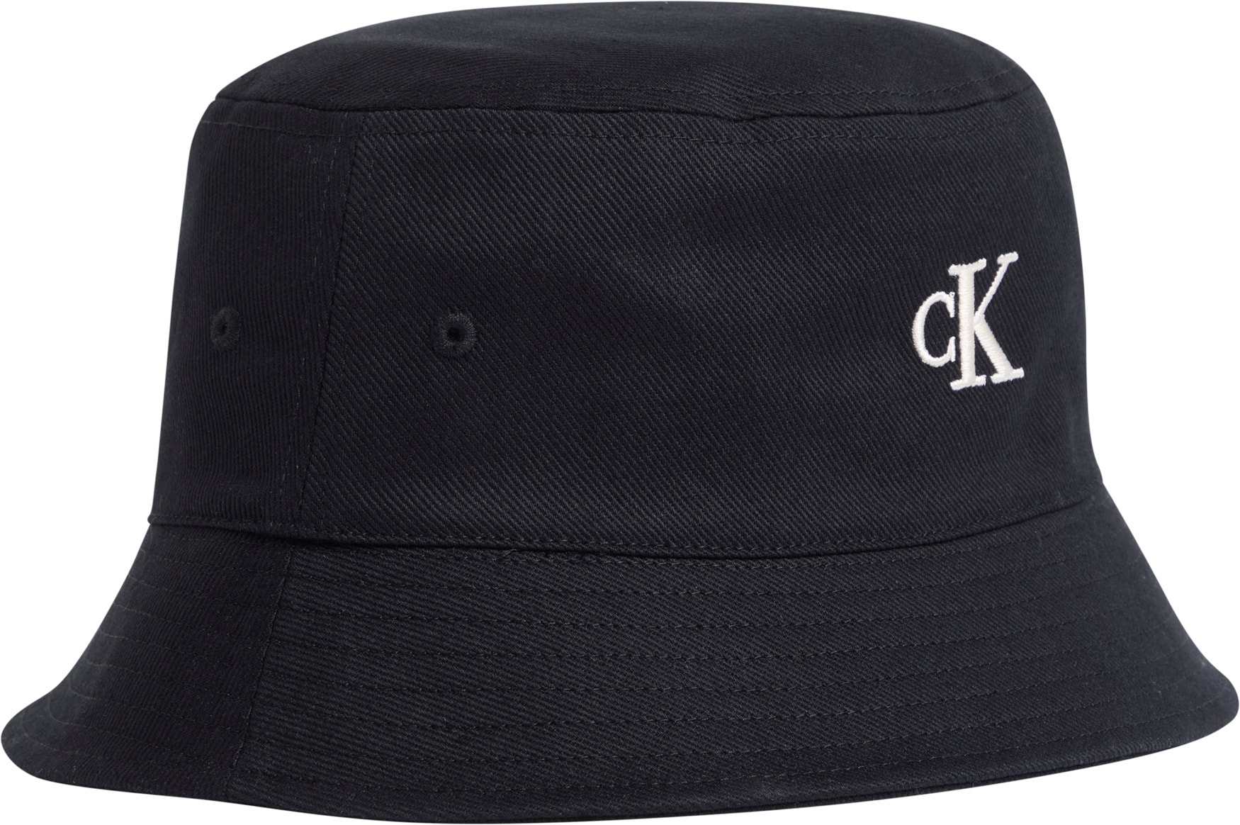 Calvin Klein Jeans Outdoorhut »EMBROIDERED MONOGRAM BUCKET HAT«, im schlichten Design