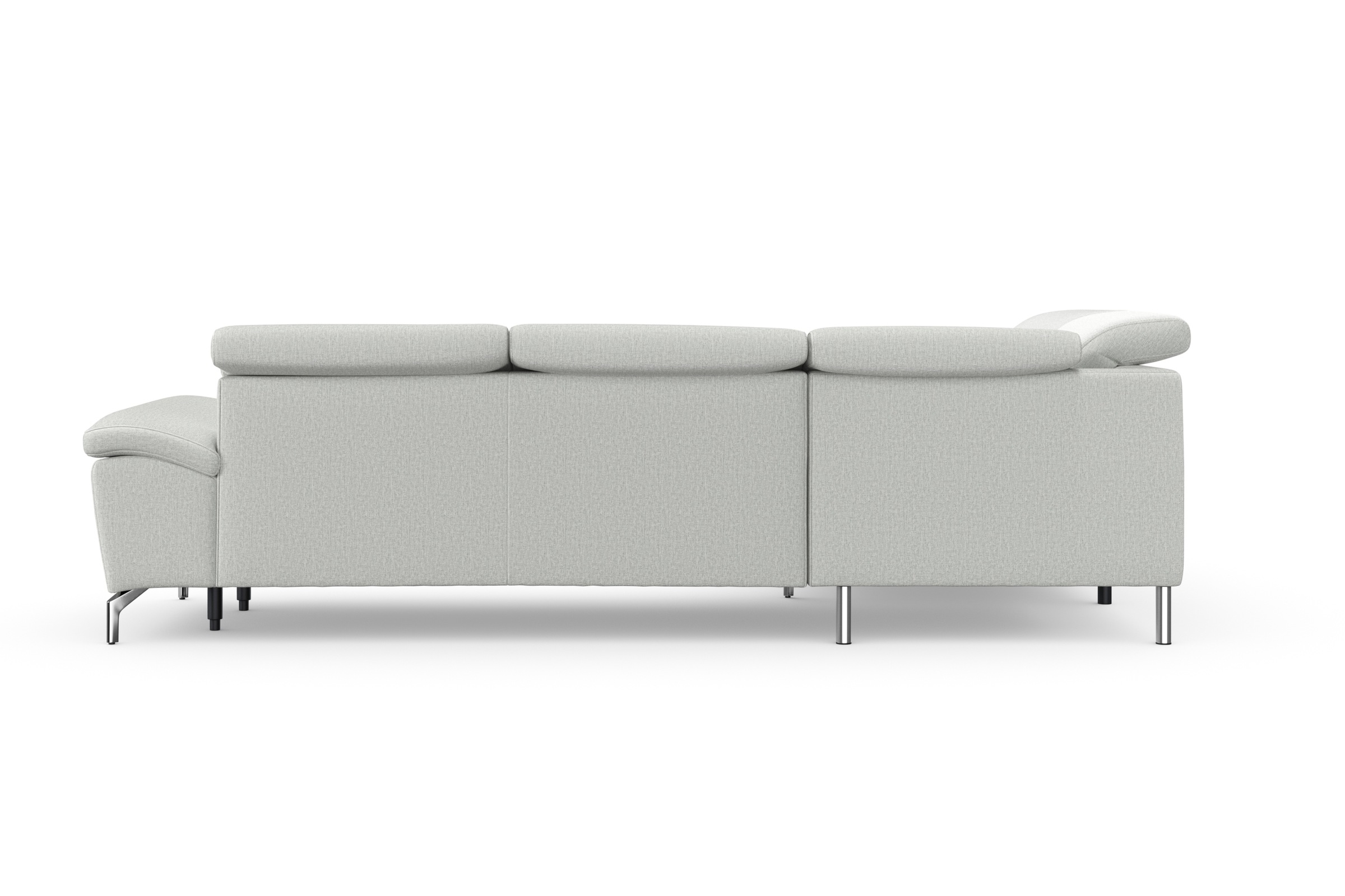 sit&more Ecksofa »Cool L-Form«, wahlweise mit Kopfteilverstellung und Vorziehsitz, motorisch