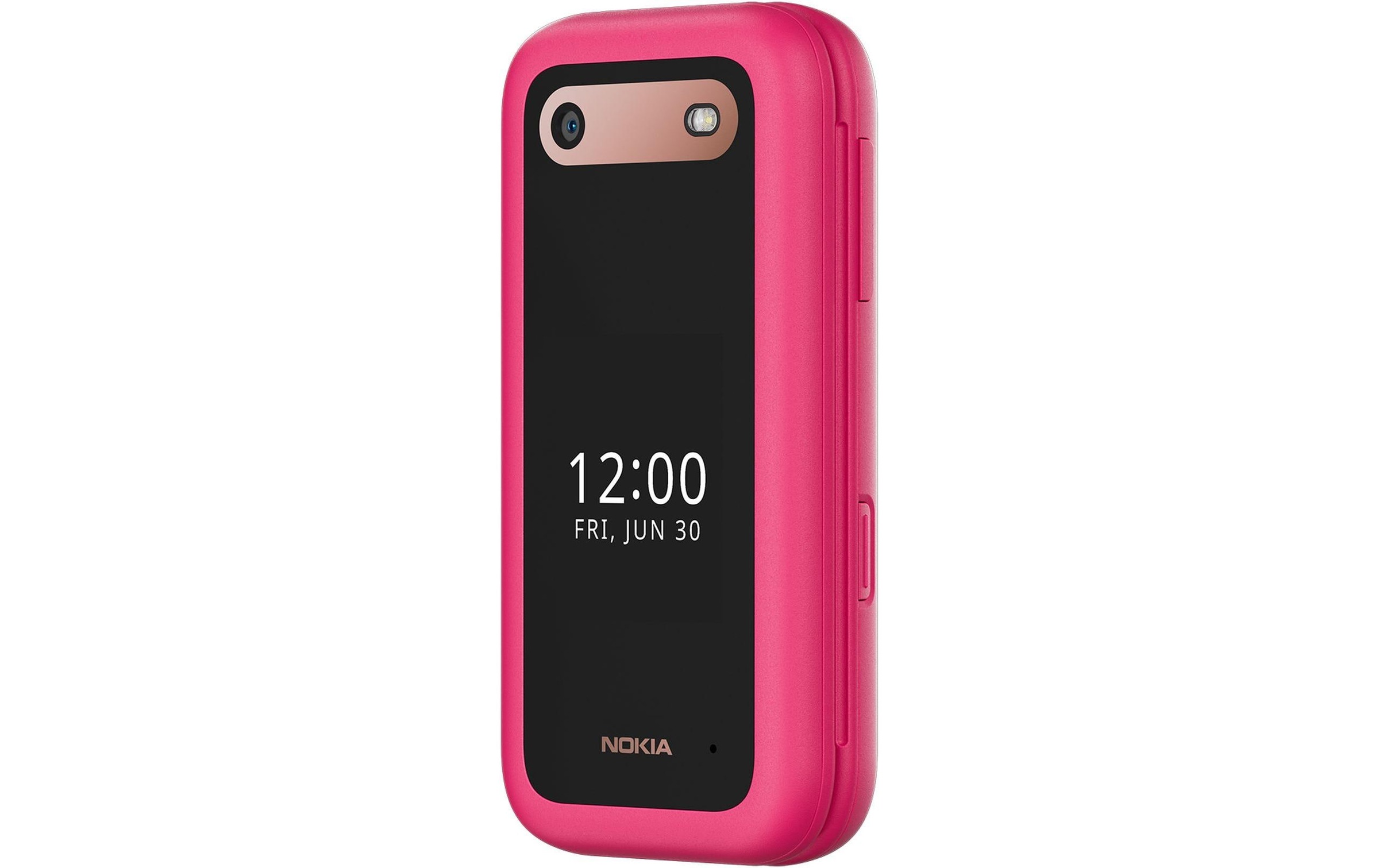 Nokia Smartphone »2660 Flip Pink«, Schwarz