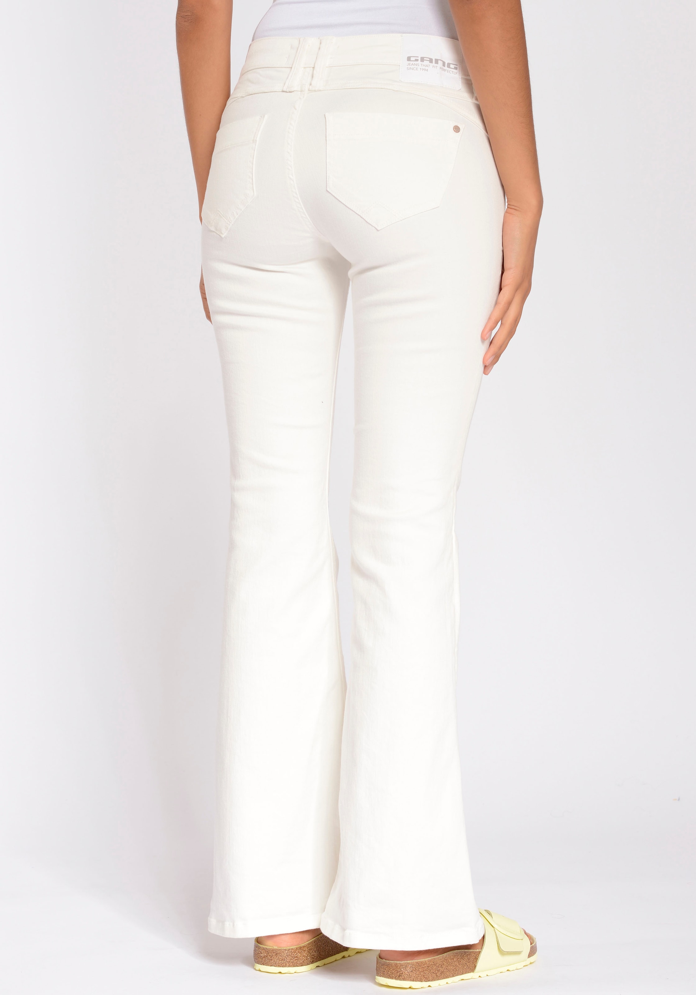 GANG Bootcut-Jeans »94NIKITA FLARED«, 5-Pocket Style mit Zipper an der Coinpocket