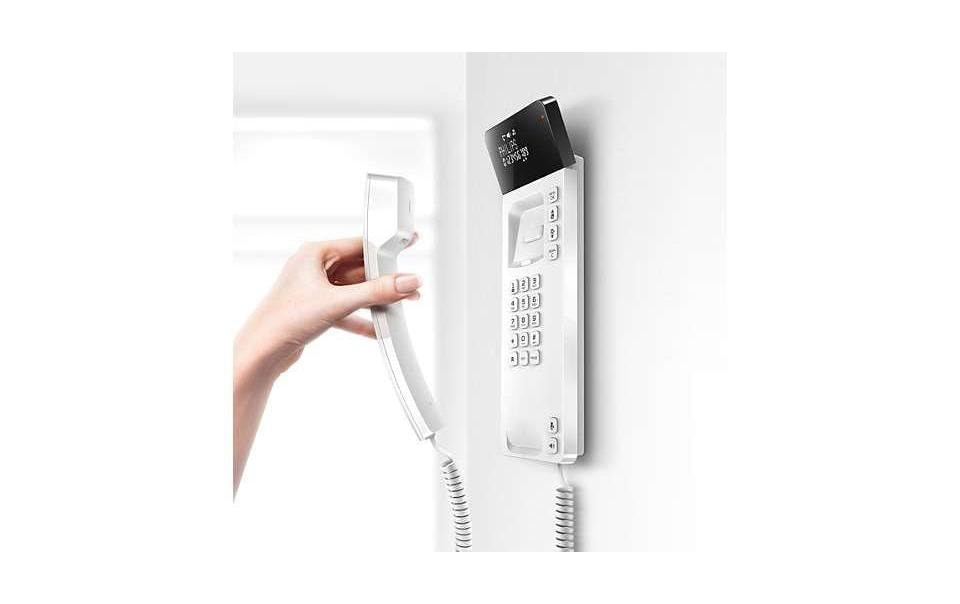 Philips Festnetztelefon »Philips SCALA M110W Weiss«