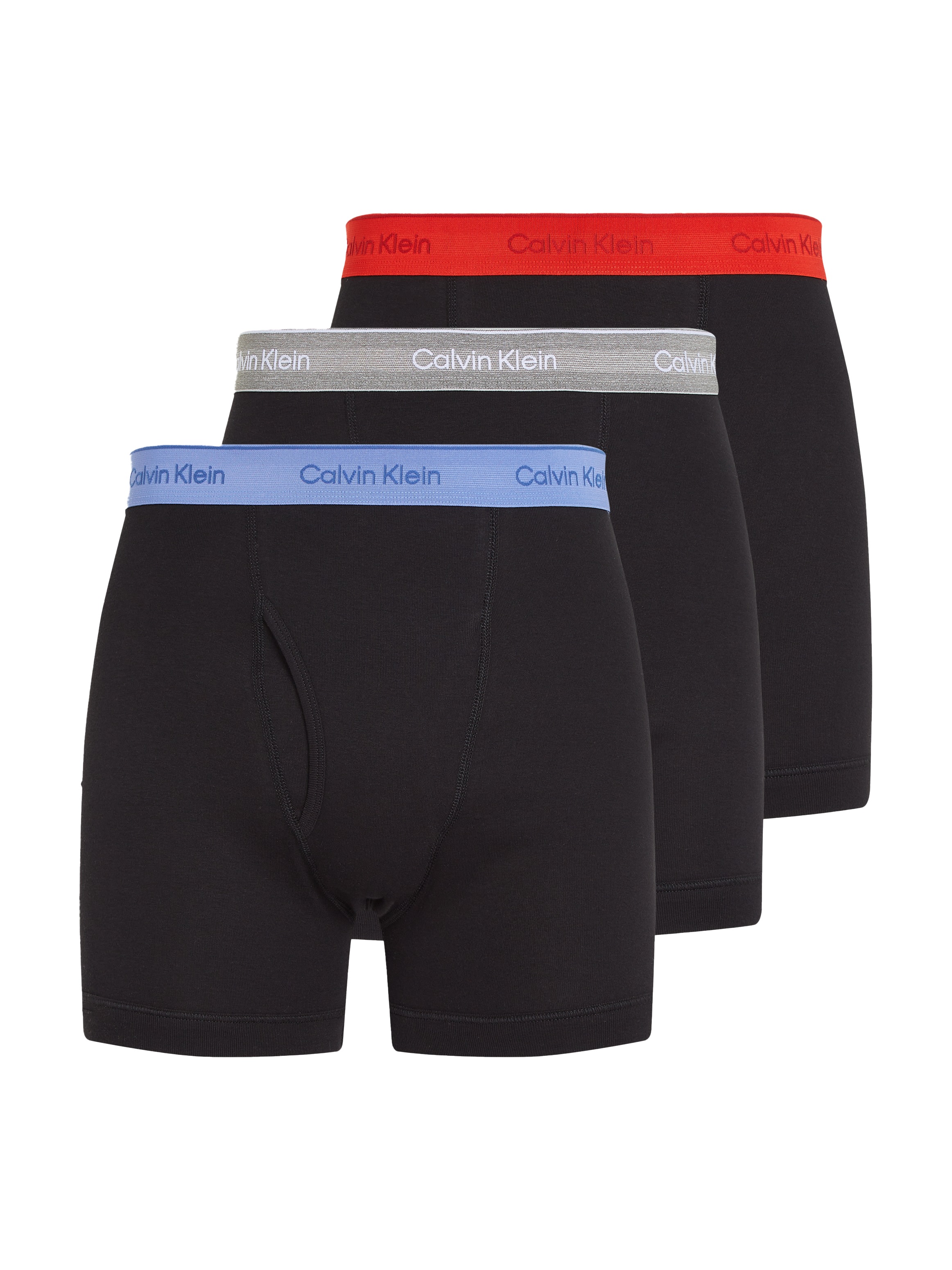 Calvin Klein Underwear Boxer »BOXER BRIEF 3PK« Packung, 3er-Pack, mit Logo-Elastikbund (3 Stück)