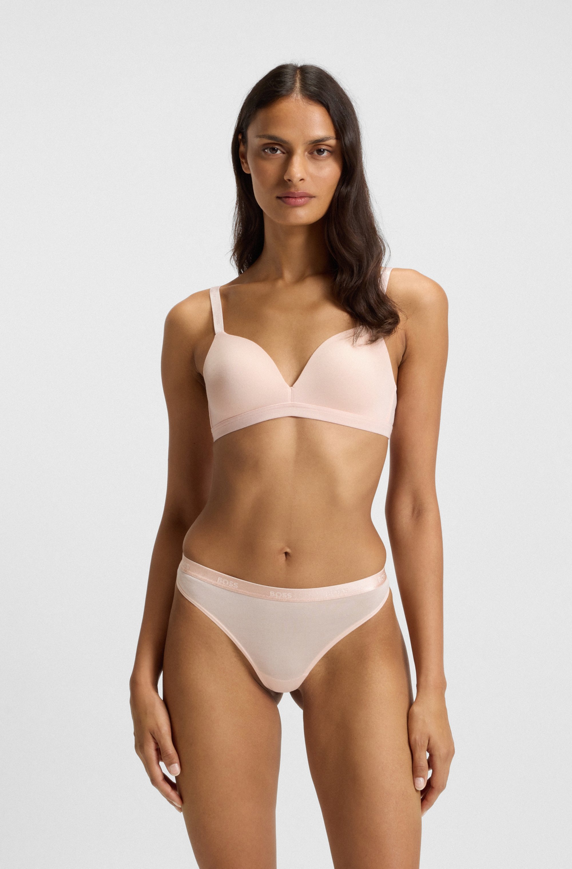 BOSS String »THONG CI« mit BOSS Logoschriftzug auf dem Bund