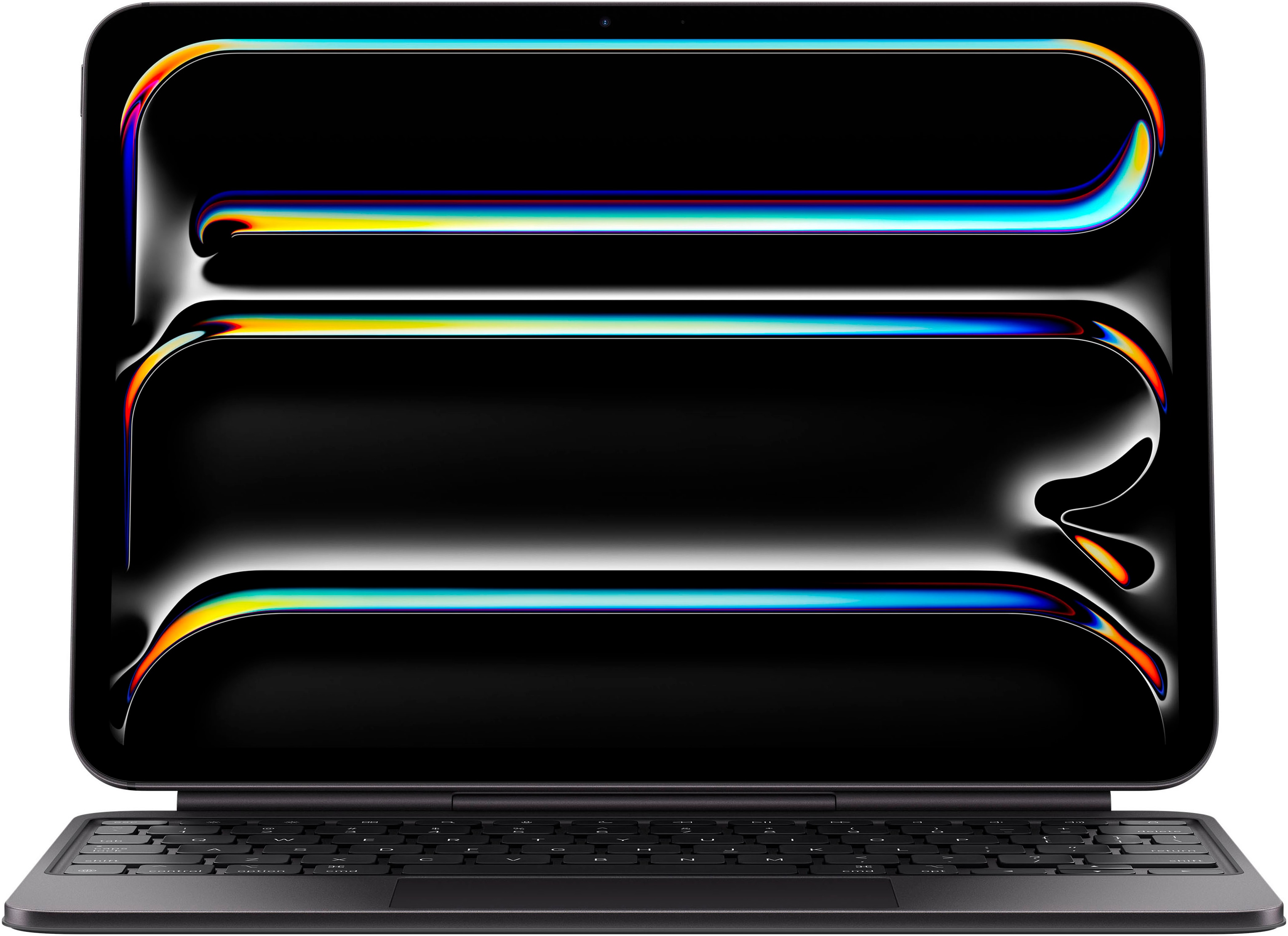 Apple Tastatur mit Touchpad "Magic Keyboard für 11" iPad Pro (M4)" (Funktionstasten Touchpad USB-Anschluss)