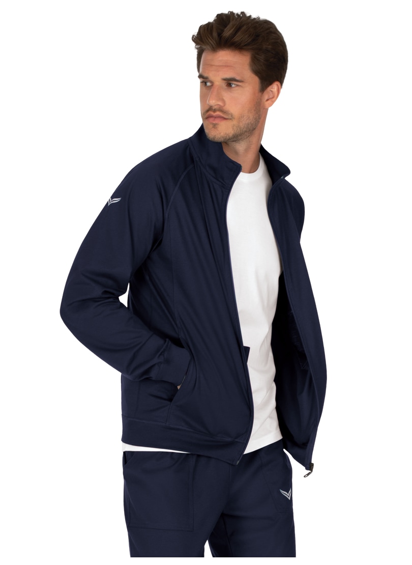Trigema Trainingsjacke »TRIGEMA Raglanjacke« 1 Stk. tlg.