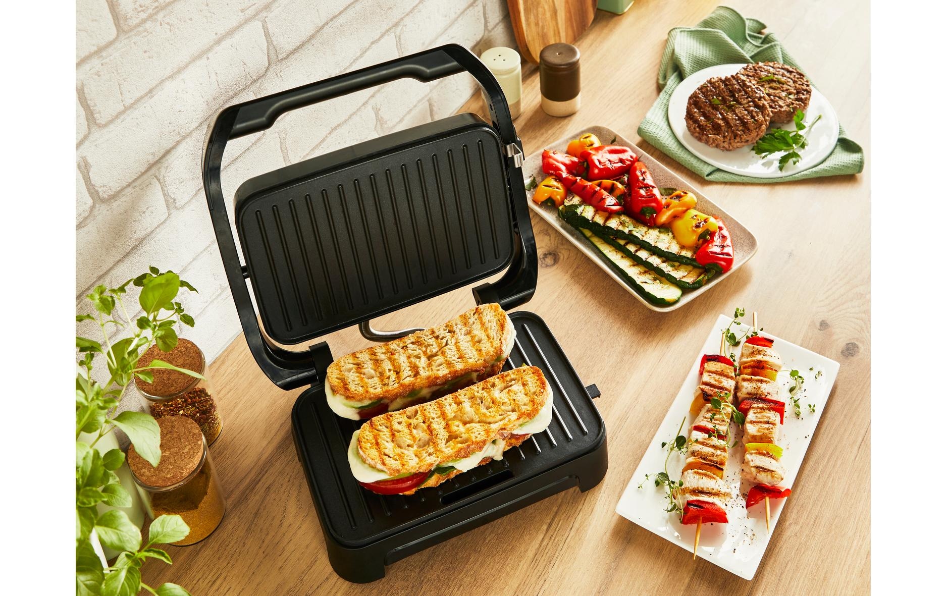 Tefal Kontaktgrill »Inicio Compact GC270D 1000 W«, 1000 W