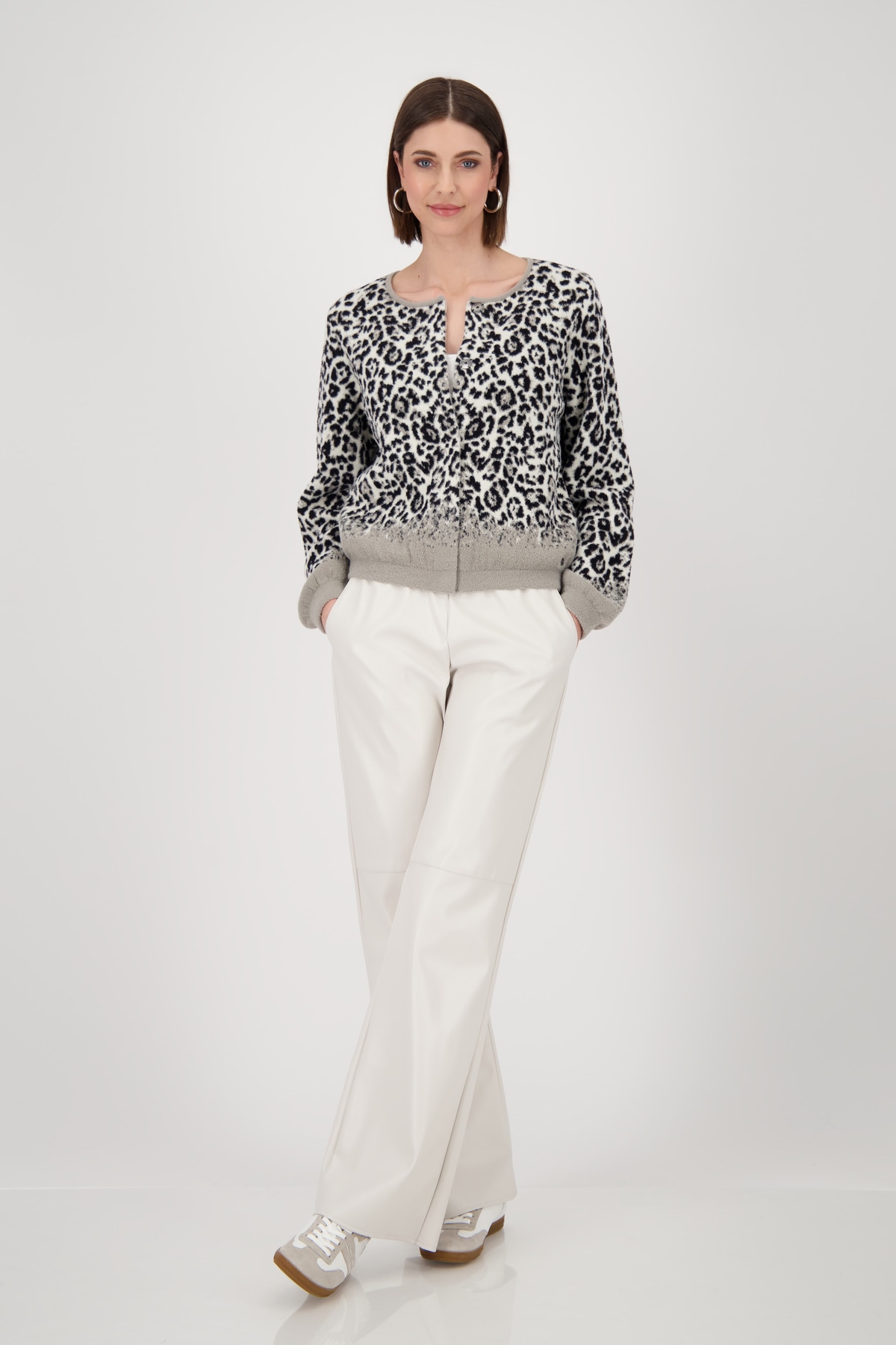 Monari Strickjacke »Jacke Strickjacke Leo«