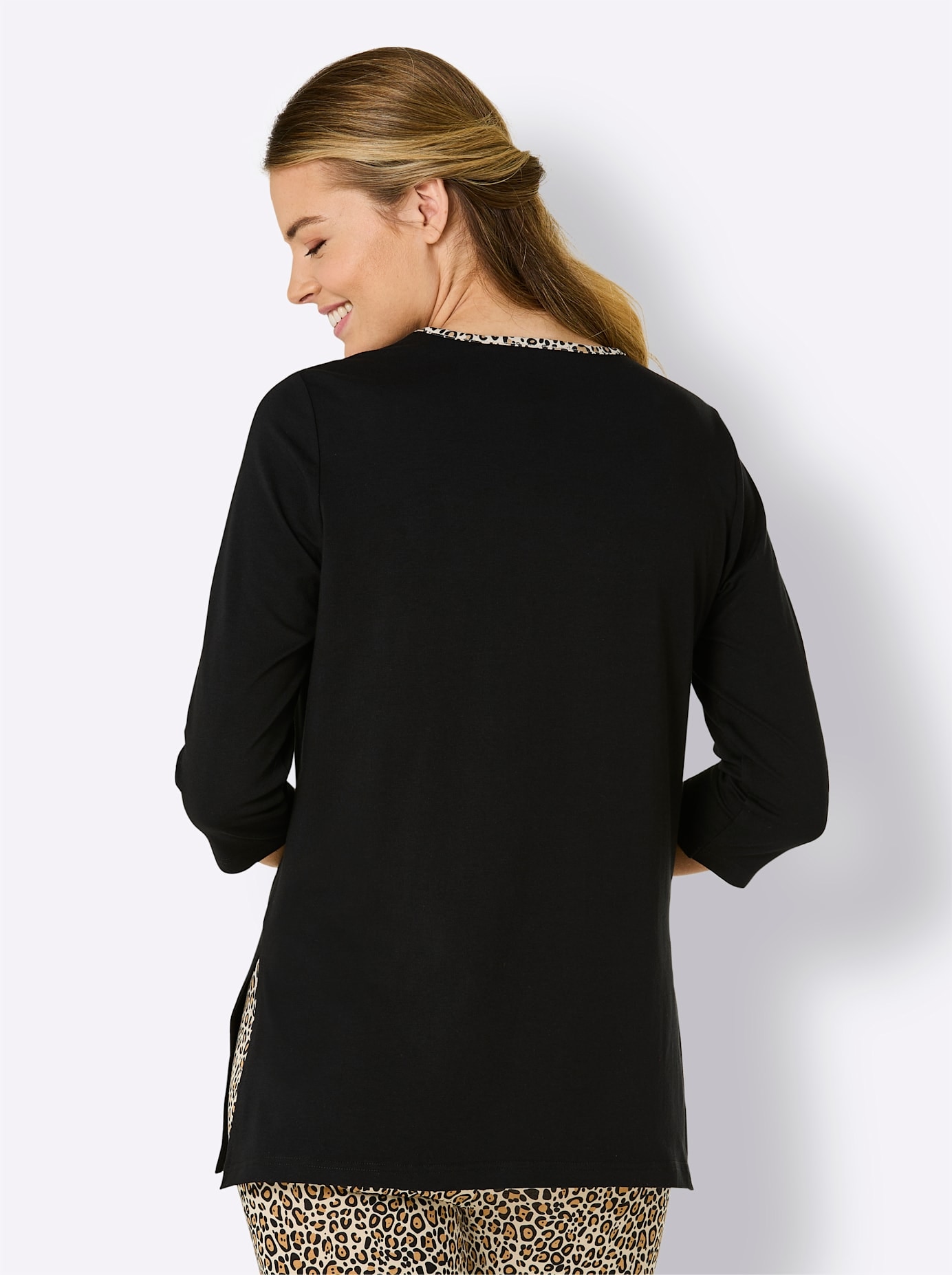 feel good Rundhalsshirt »Longshirt«, (1 tlg.)