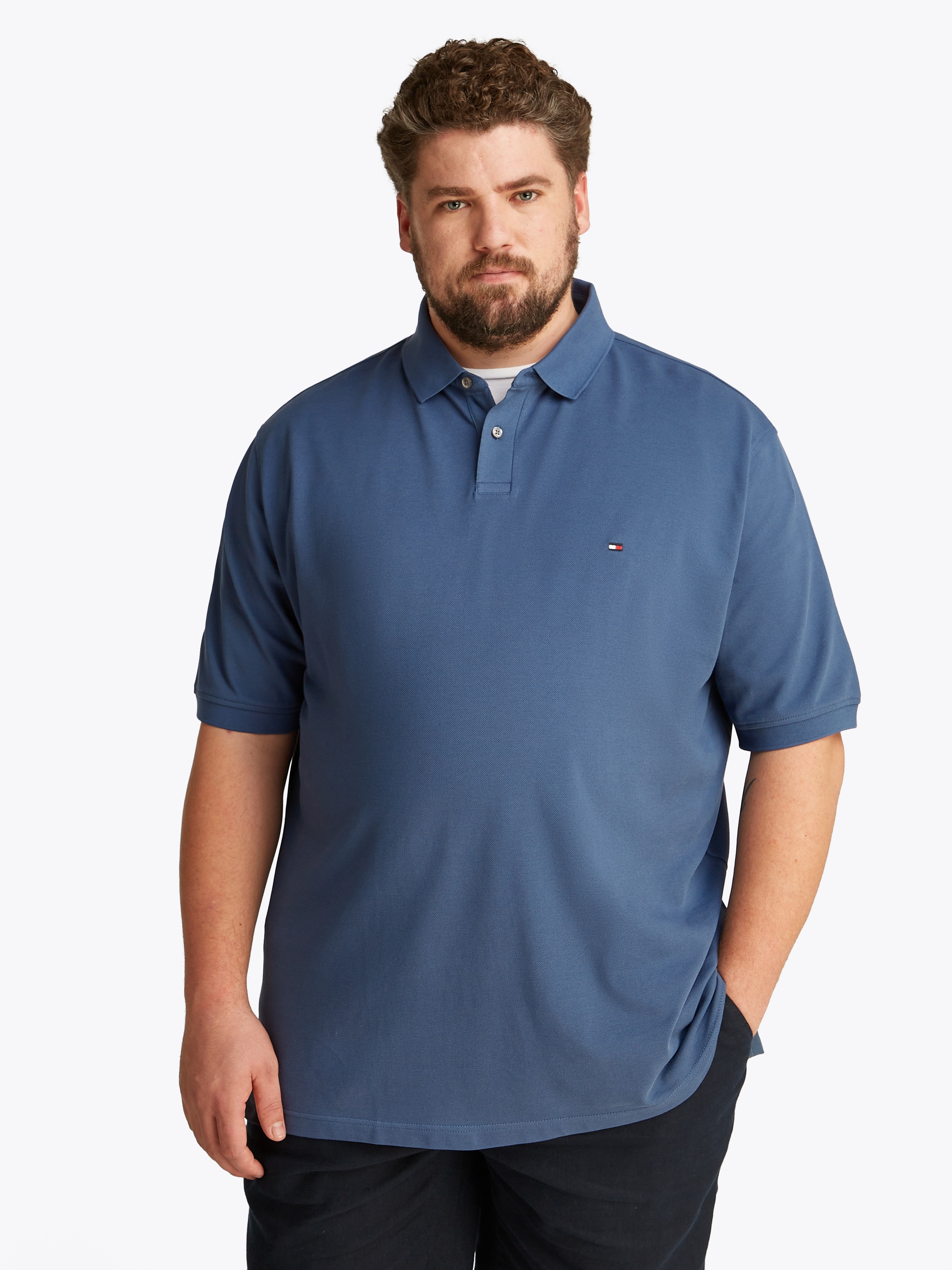 Tommy Hilfiger Big & Tall Poloshirt »BT-1985 REGULAR POLO-B« Grosse Grössen