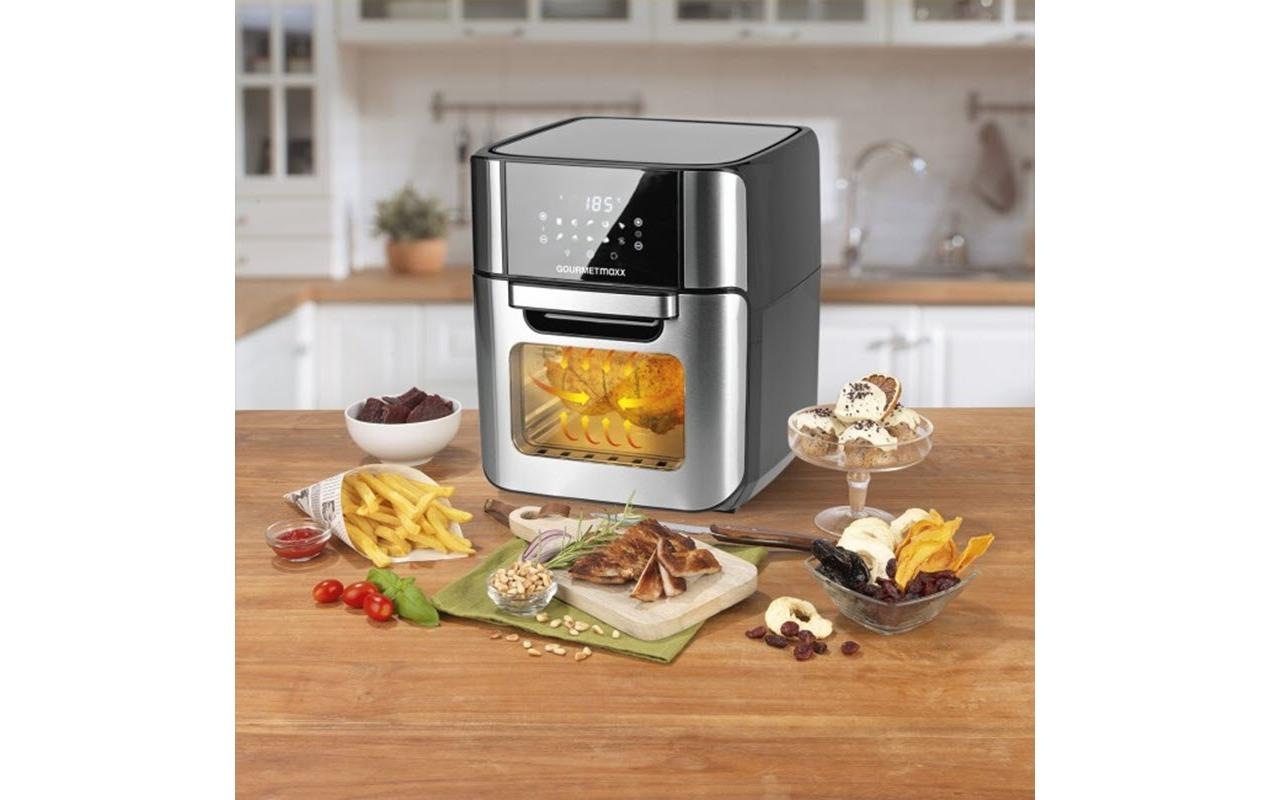 GOURMETmaxx Heissluftfritteuse »Heissluft-Fritteuse«, 1800 W, Fassungsvermögen 12 l