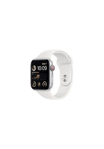 Apple Smartwatch »SE 2022, GPS+LTE+Cellular, 44mm Silver Alu«, (Watch OS MNQ23FD/A) kaufen