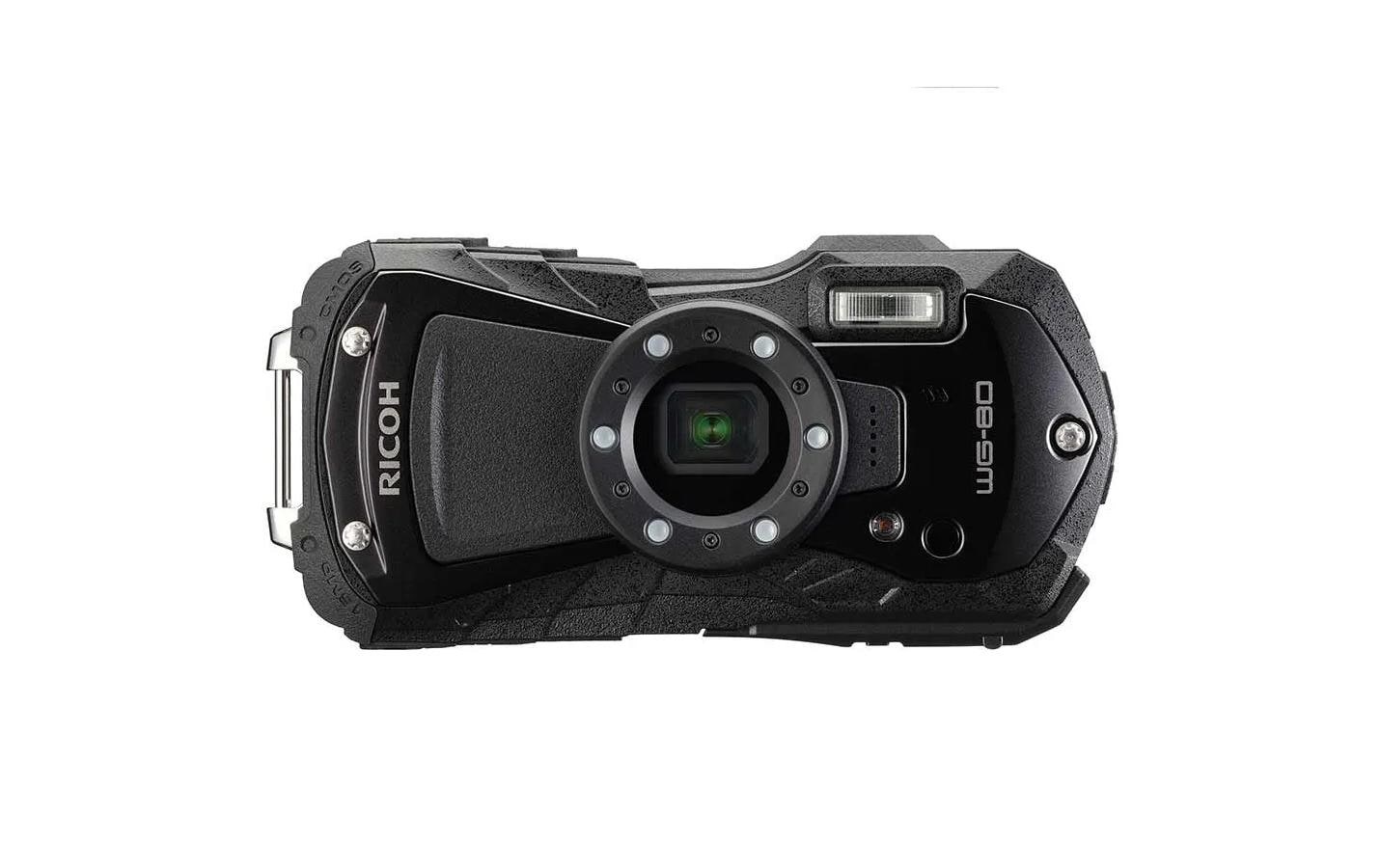 Ricoh Outdoor-Kamera »WG-80 Schwarz«, 16 MP