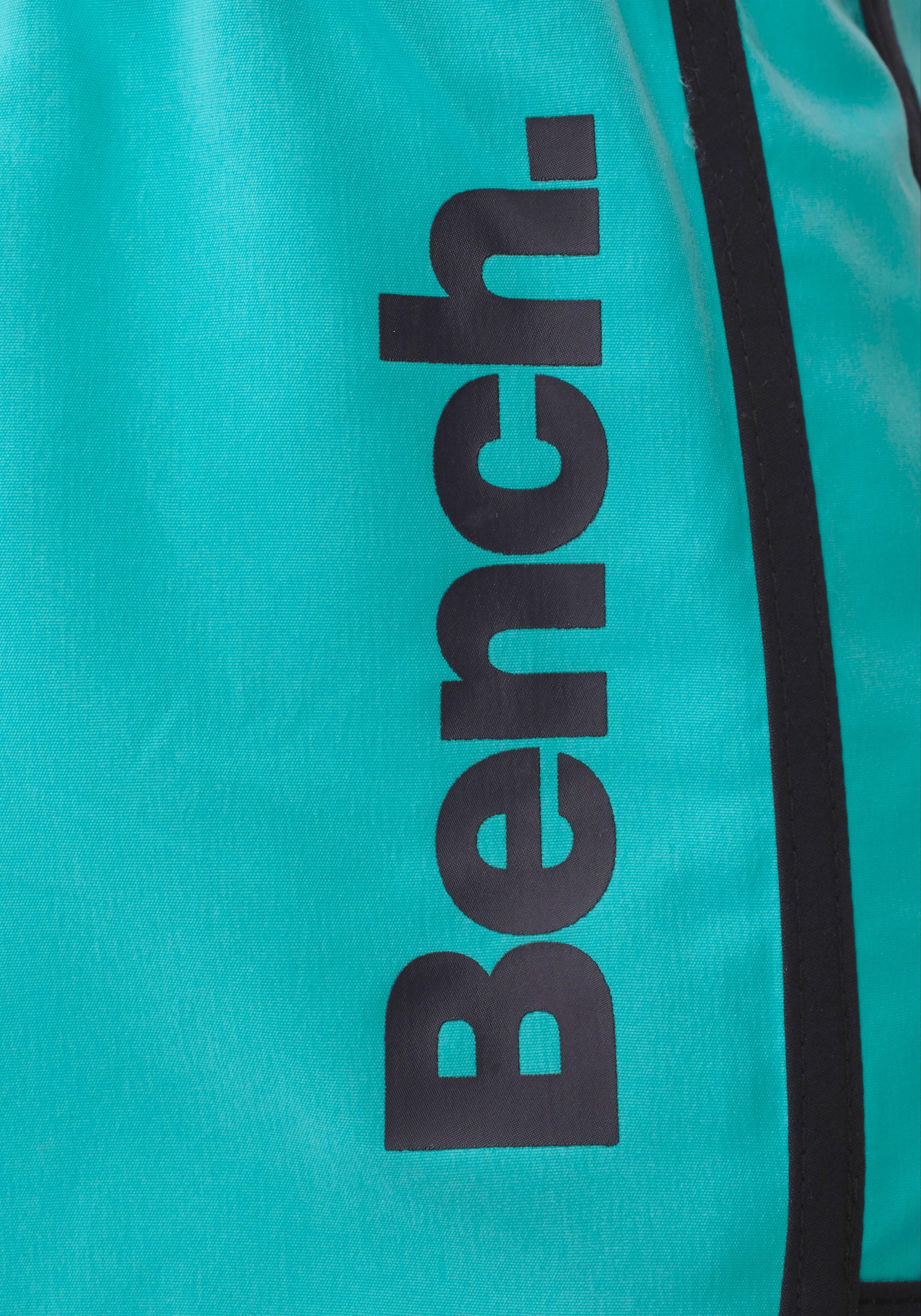 Bench. Badeshorts, aus Microfaser, mit Aussenkordel, mit Gesässtasche, mit Klettverschluss