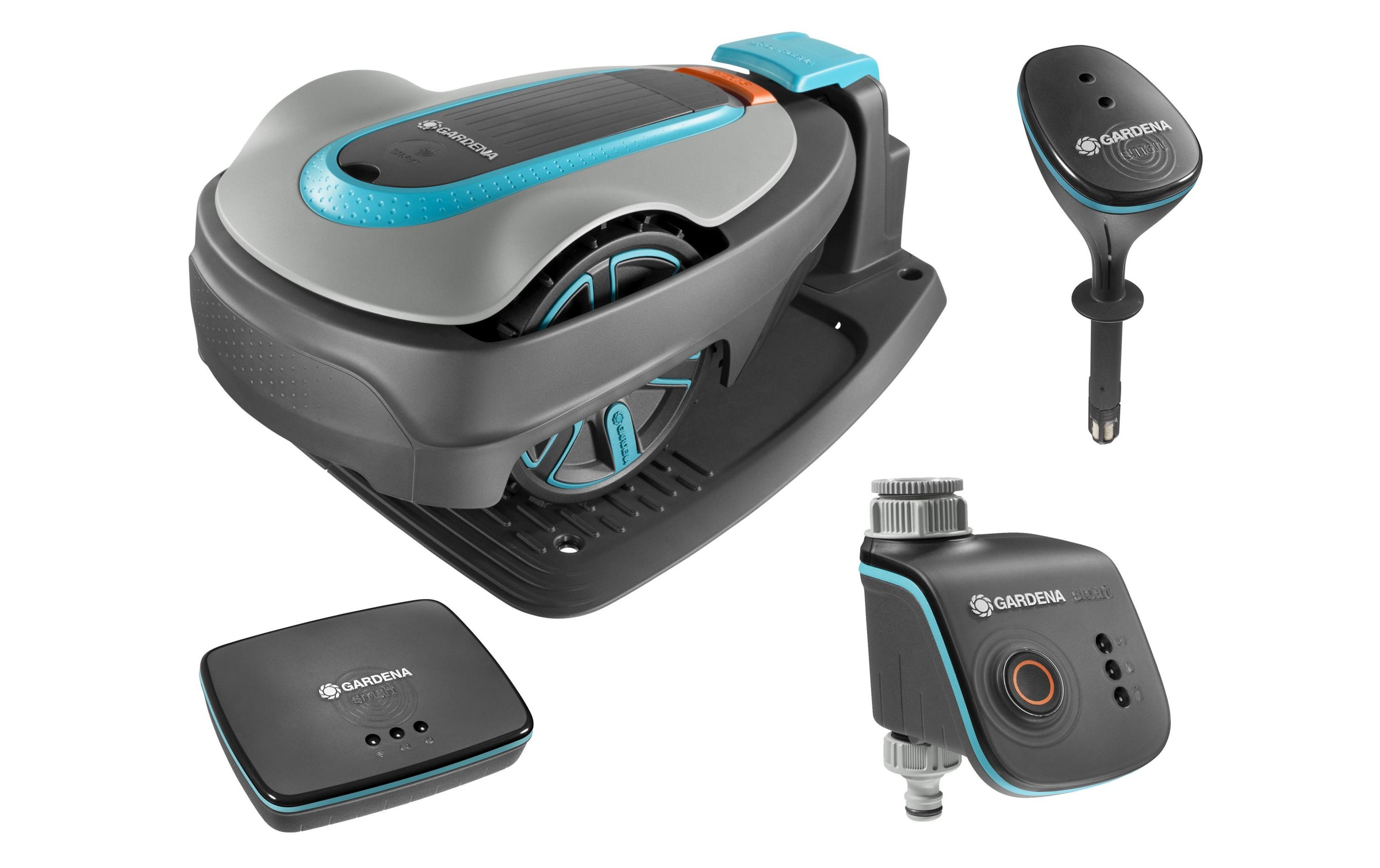 GARDENA Rasenmähroboter »smart System Start Set 500 m²«, (Set)