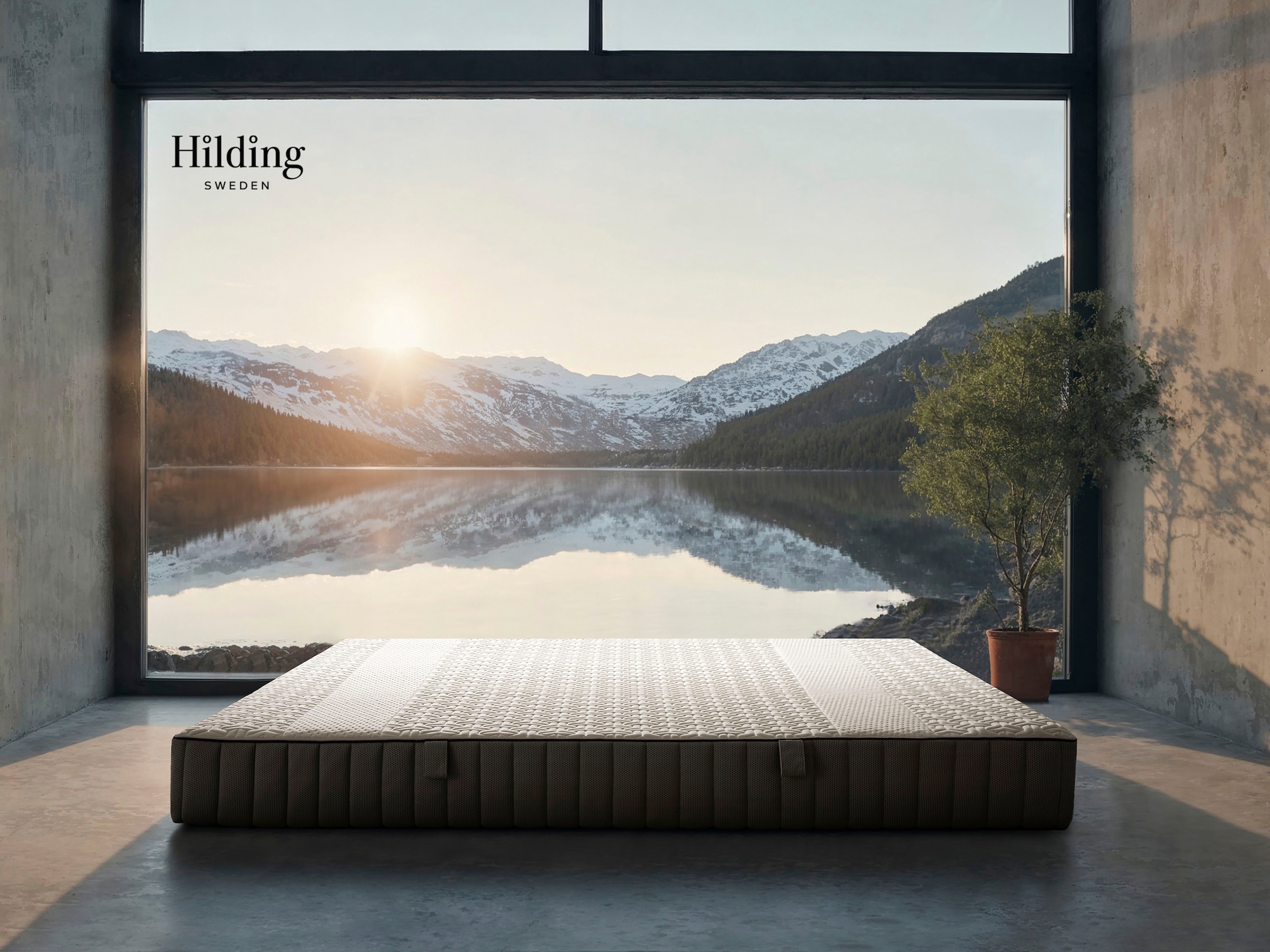 Hilding Sweden Taschenfederkernmatratze »Taschenfederkernmatratze Hej! Matratze TFK, 7 Zonen Premiumqualität«, 19 cm hoch, Raumgewicht: 28 kg/m³, 480 Federn, (1 St., 1-tlg.), 90x200 & weitere Grössen, ergonomisch, atmungsaktiv, orthopädisch