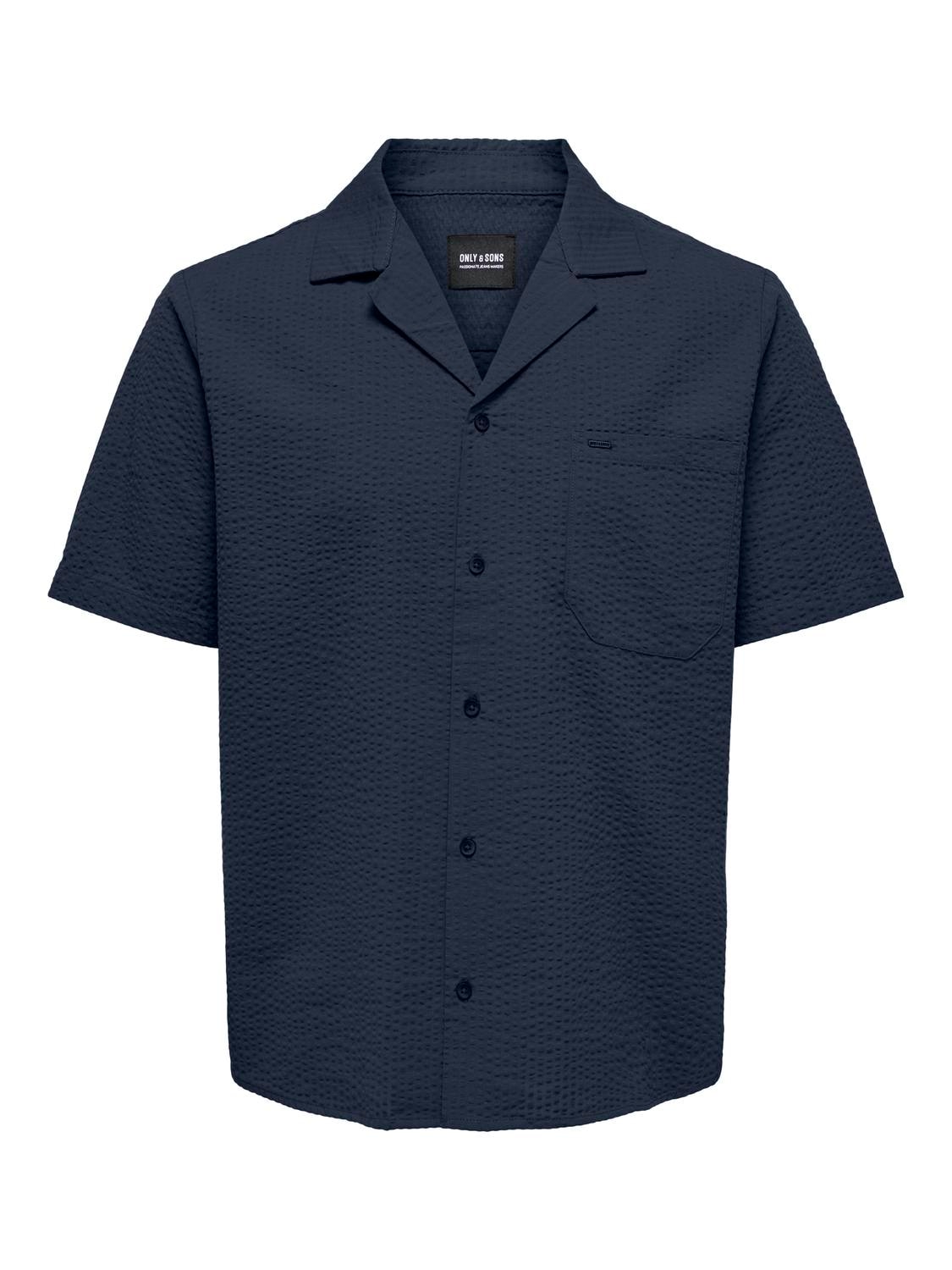 ONLY & SONS Kurzarmhemd »ONSEYE RESORT SEERS 0009 SHIRT NOOS«