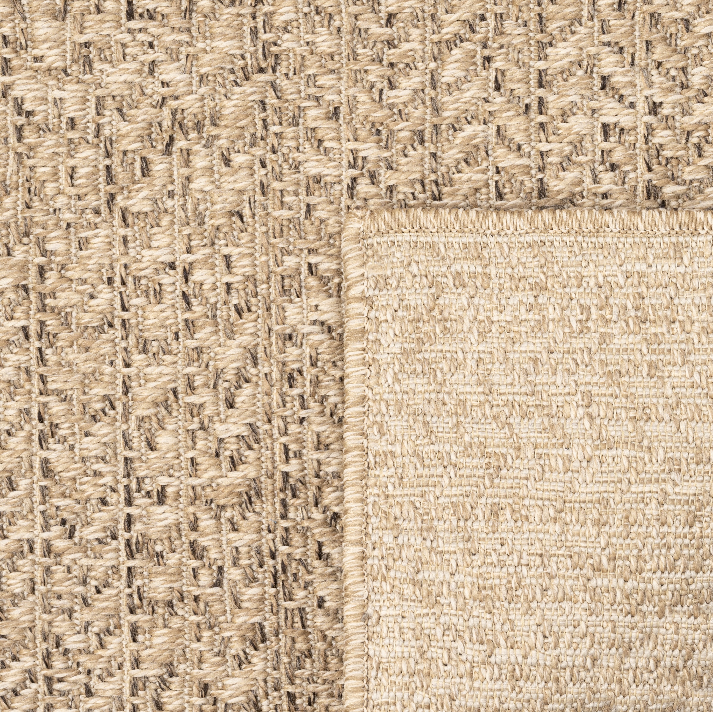 merinos Teppich »Kenzy 7«, rechteckig, 10 mm Höhe, robuster In- und Outdoor Teppich im natürlichen Jute-Look, wetterfest