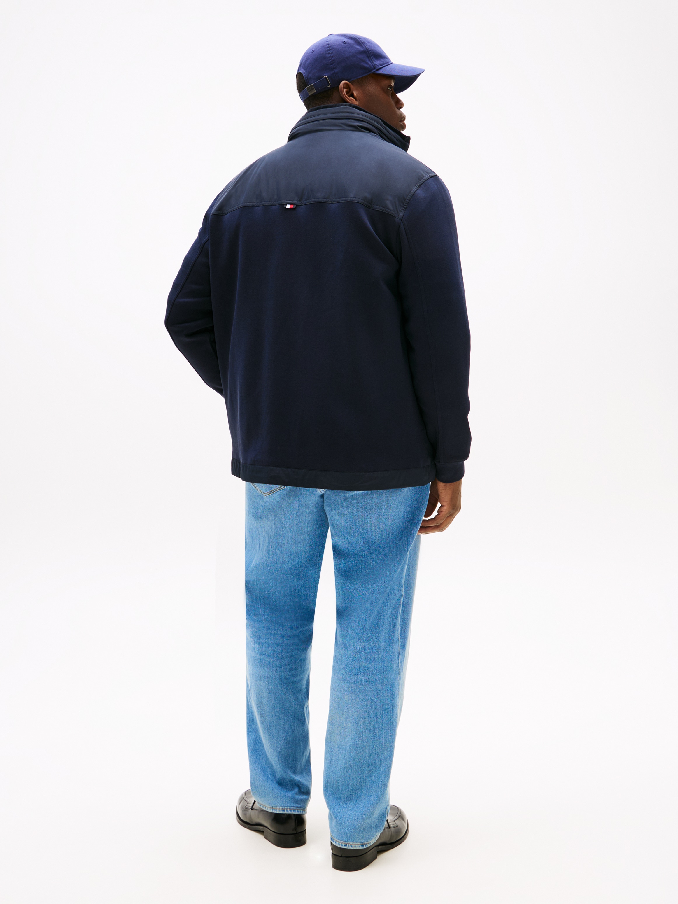 Tommy Hilfiger Big & Tall Outdoorjacke »BT-MIX MEDIA HARRINGTON-B«, ohne Kapuze, Grosse Grössen