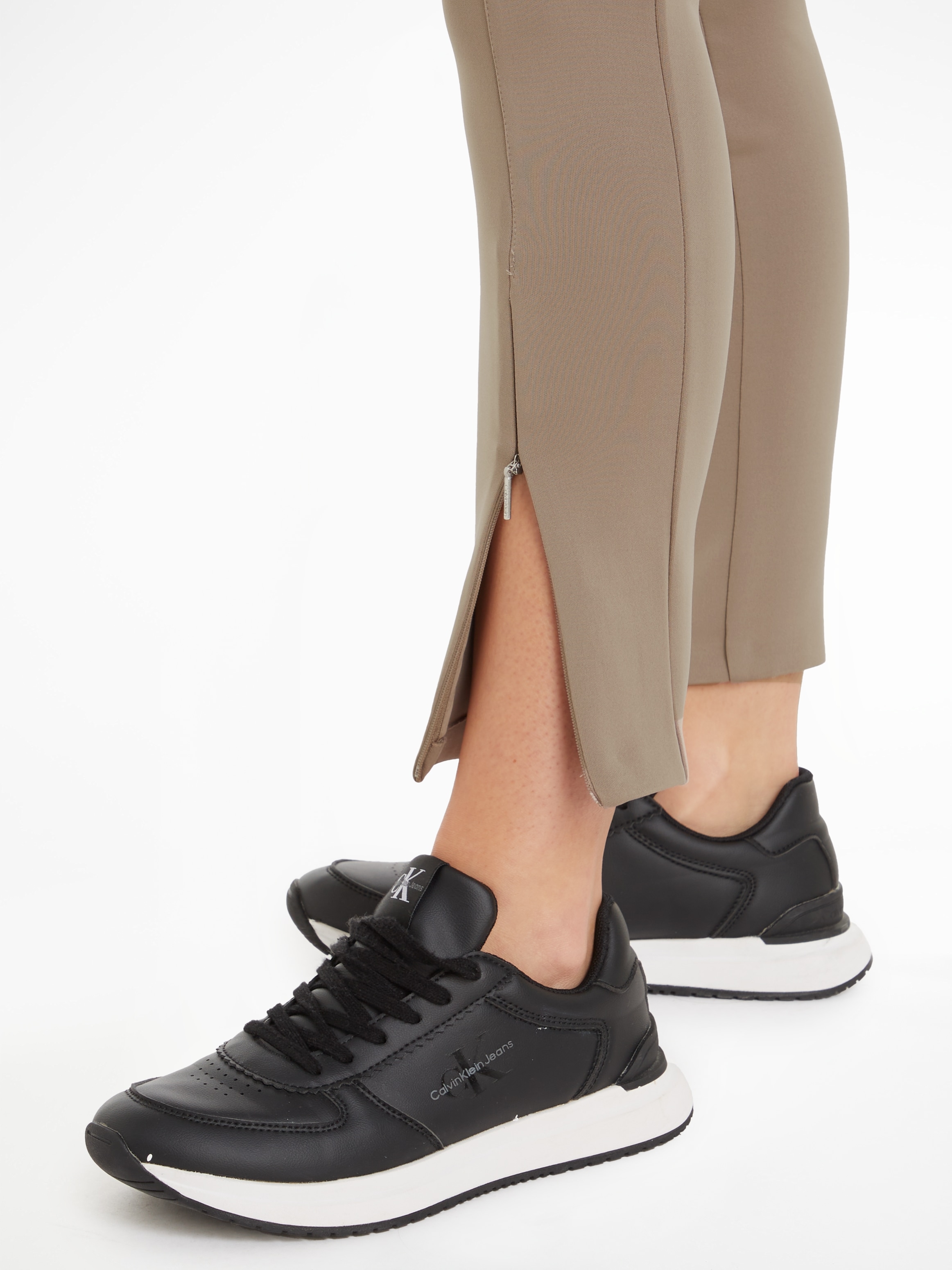 Calvin Klein Leggings »TECHNICAL am online bestellen mit | Beinabschluss KNIT Reissverschluss LEGGING«, Jelmoli-Versand