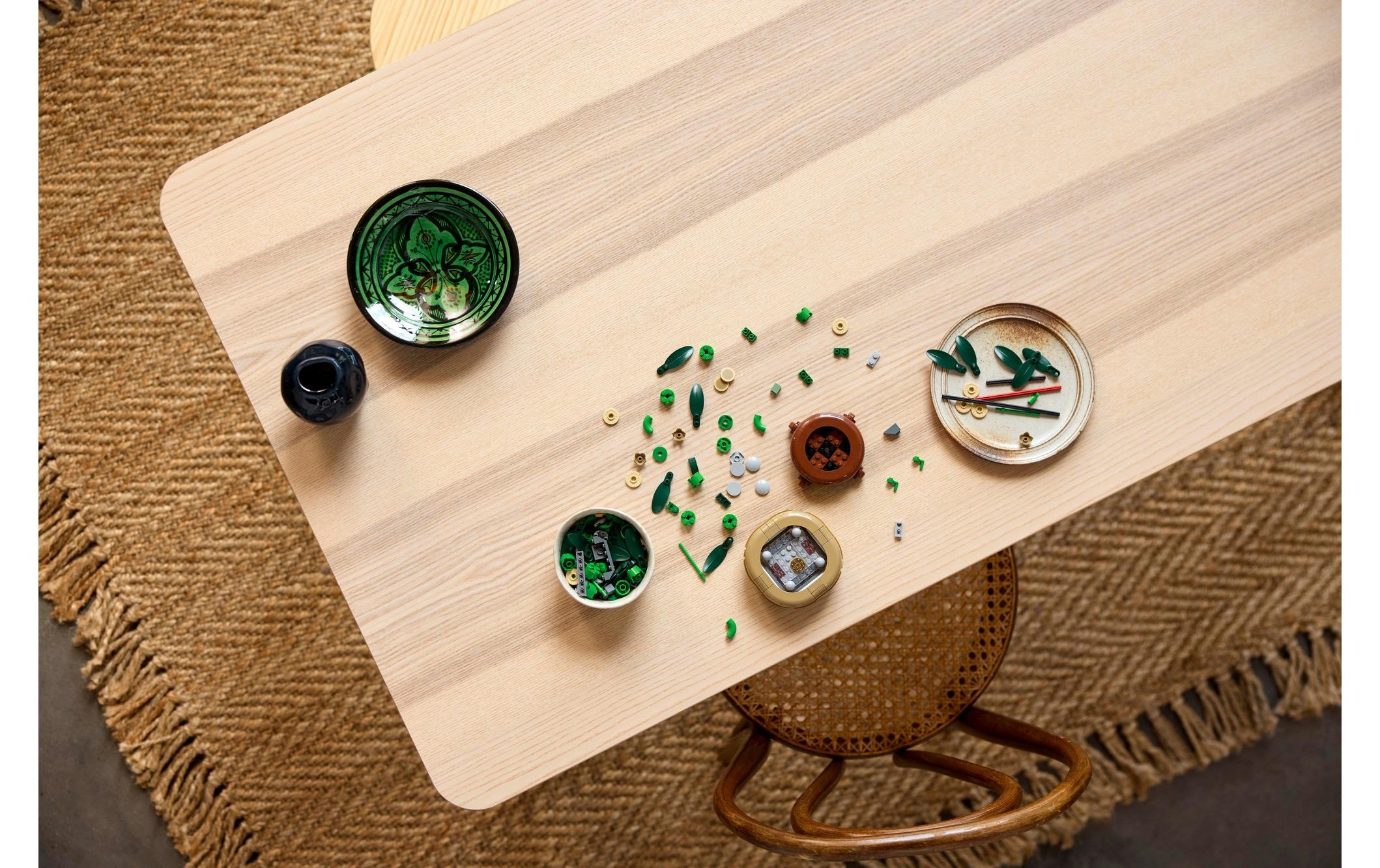 LEGO® Spielbausteine »Icons Botanicals Glücks-Bambus 10344«, (325 St.)