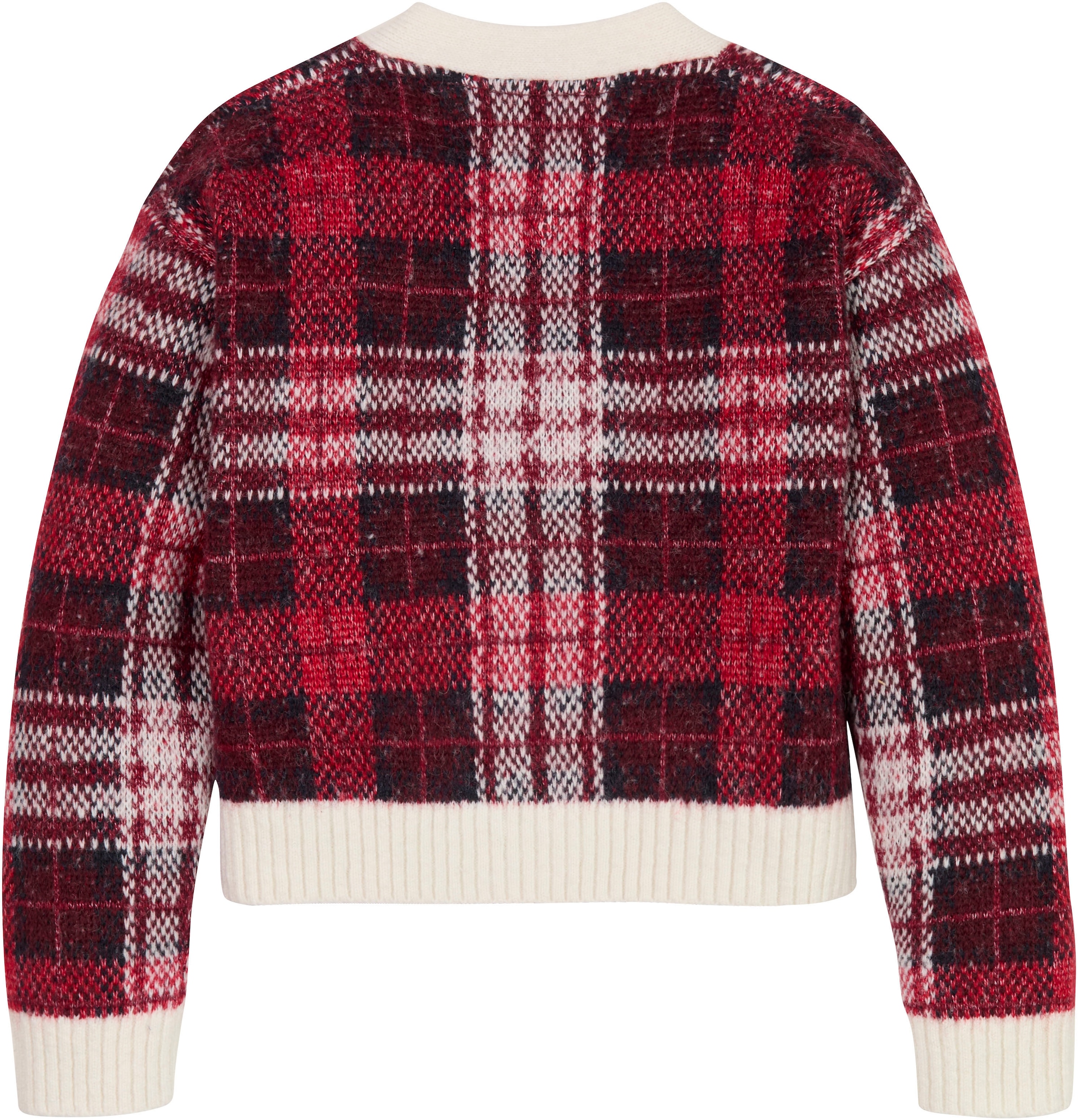 Tommy Hilfiger Strickjacke »TOMMY TARTAN CARDIGAN«