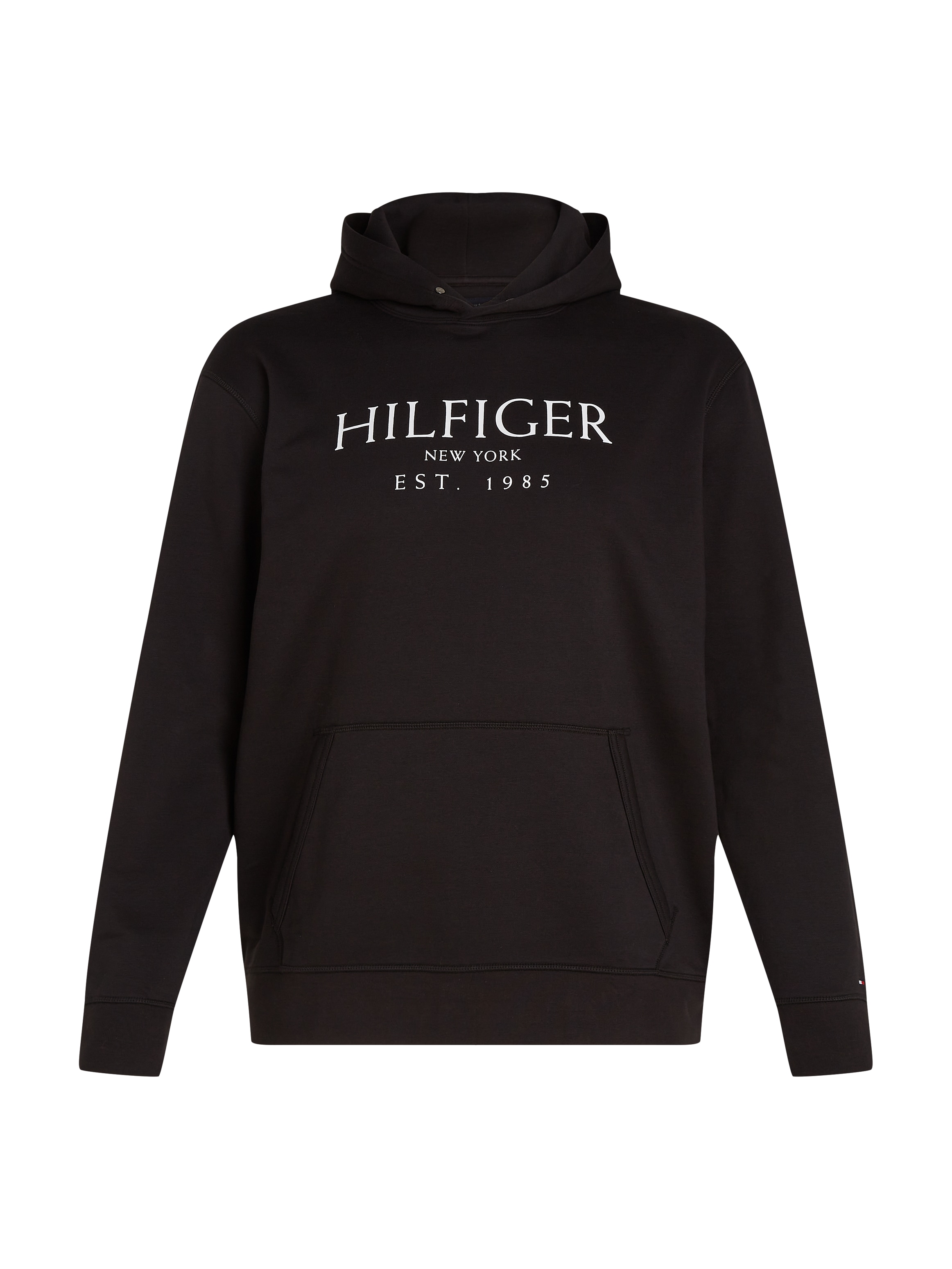 Tommy Hilfiger Big & Tall Hoodie »BT-BIG HILFIGER HOODY-B«, in Grossen Grössen, mit Logostickerei am Ärmel