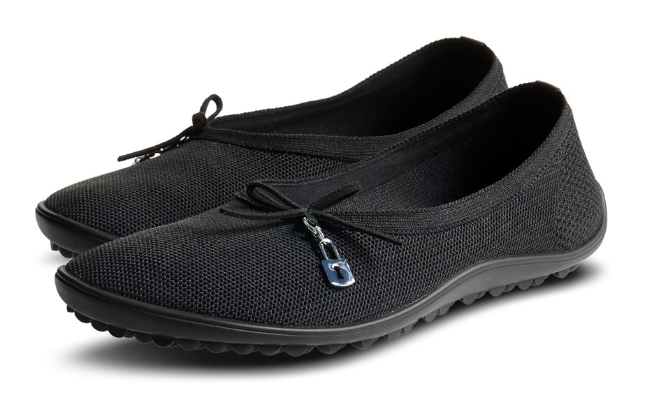 Leguano Barfussschuh »LADY LOOP«, Ballerina, Slipper, Bequemschuh mit süsser Zierschleife
