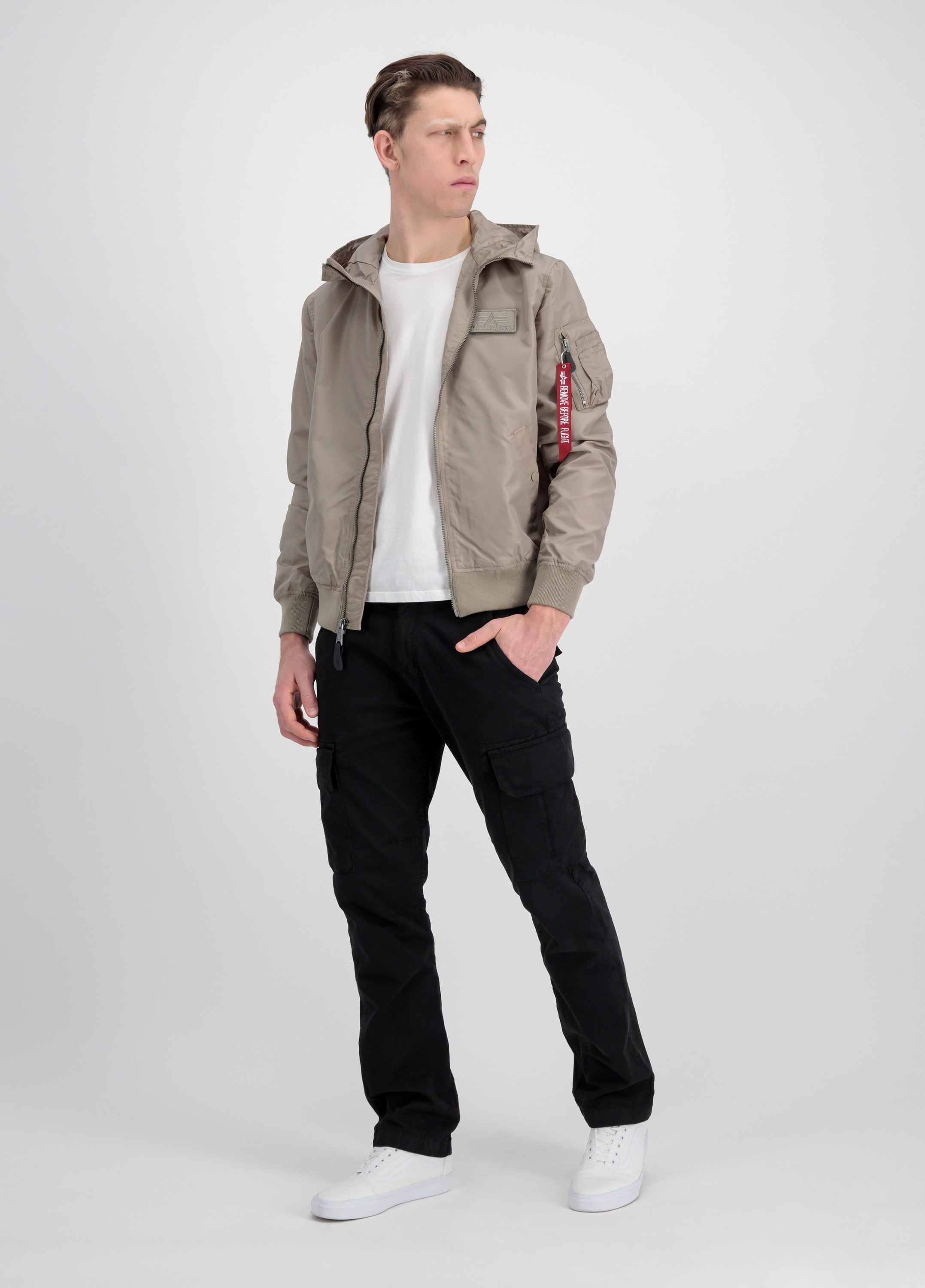 Alpha Industries Bomberjacke »Alpha Industries Men - Bomber Jackets MA-1 LW Hooded«